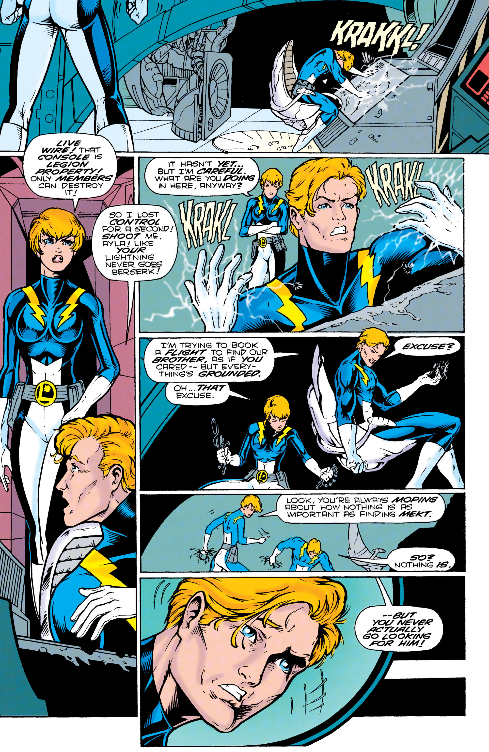 Read online Legionnaires comic -  Issue #28 - 8
