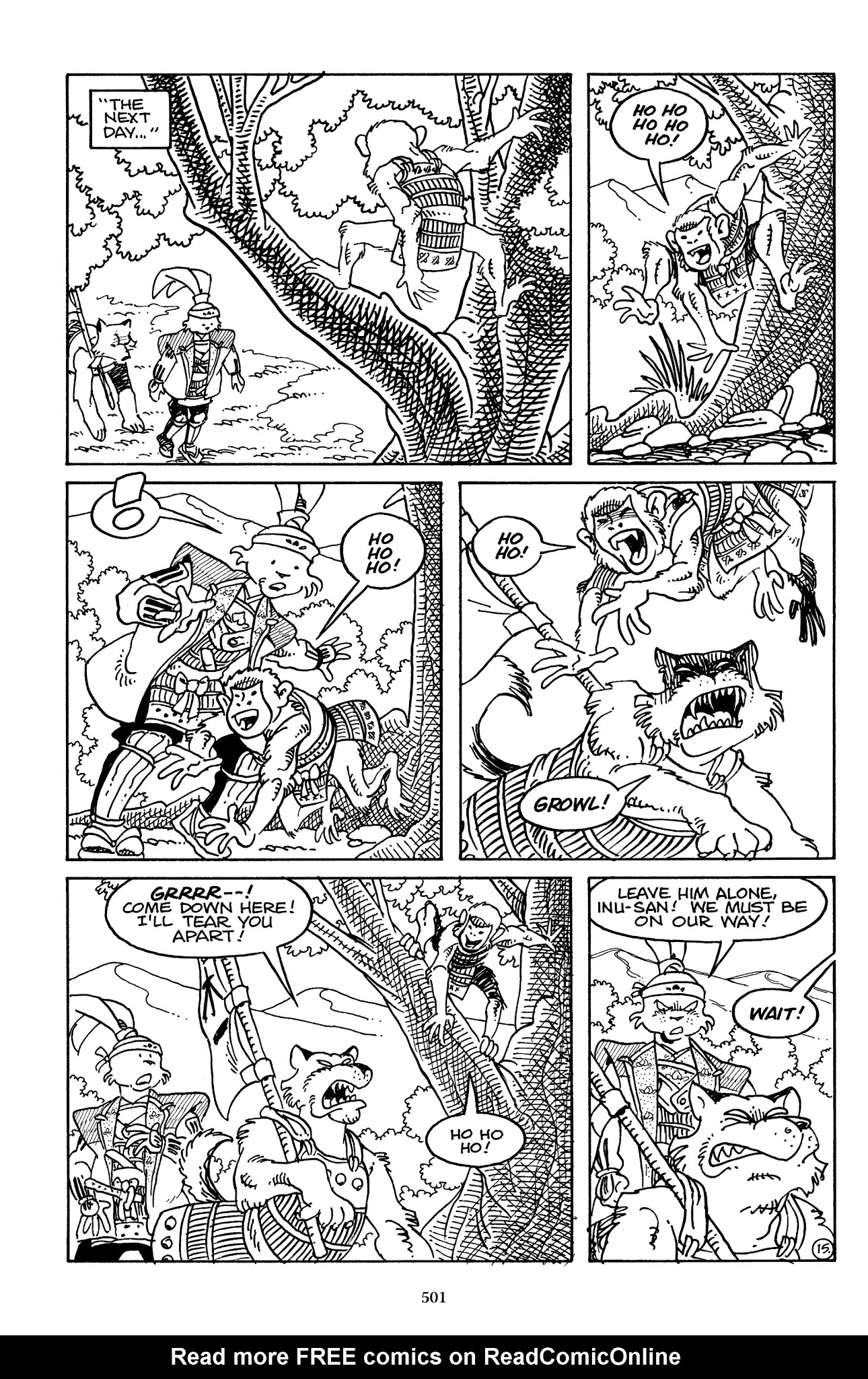 Read online The Usagi Yojimbo Saga comic -  Issue # TPB 2 - 495