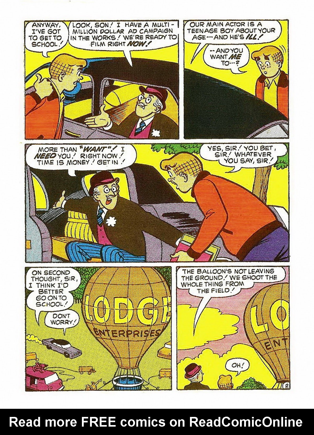 Read online Archie's Double Digest Magazine comic -  Issue #56 - 136