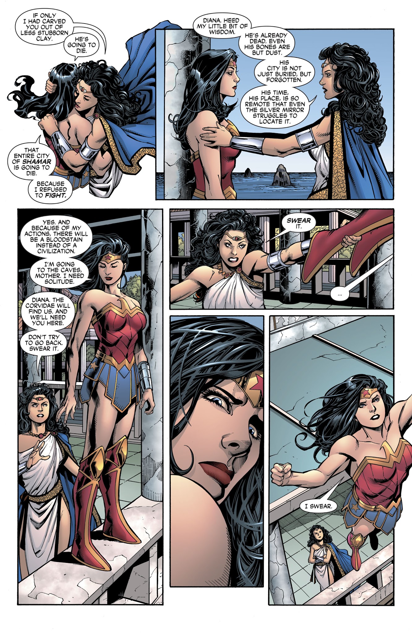 Read online Wonder Woman/Conan comic -  Issue #6 - 5