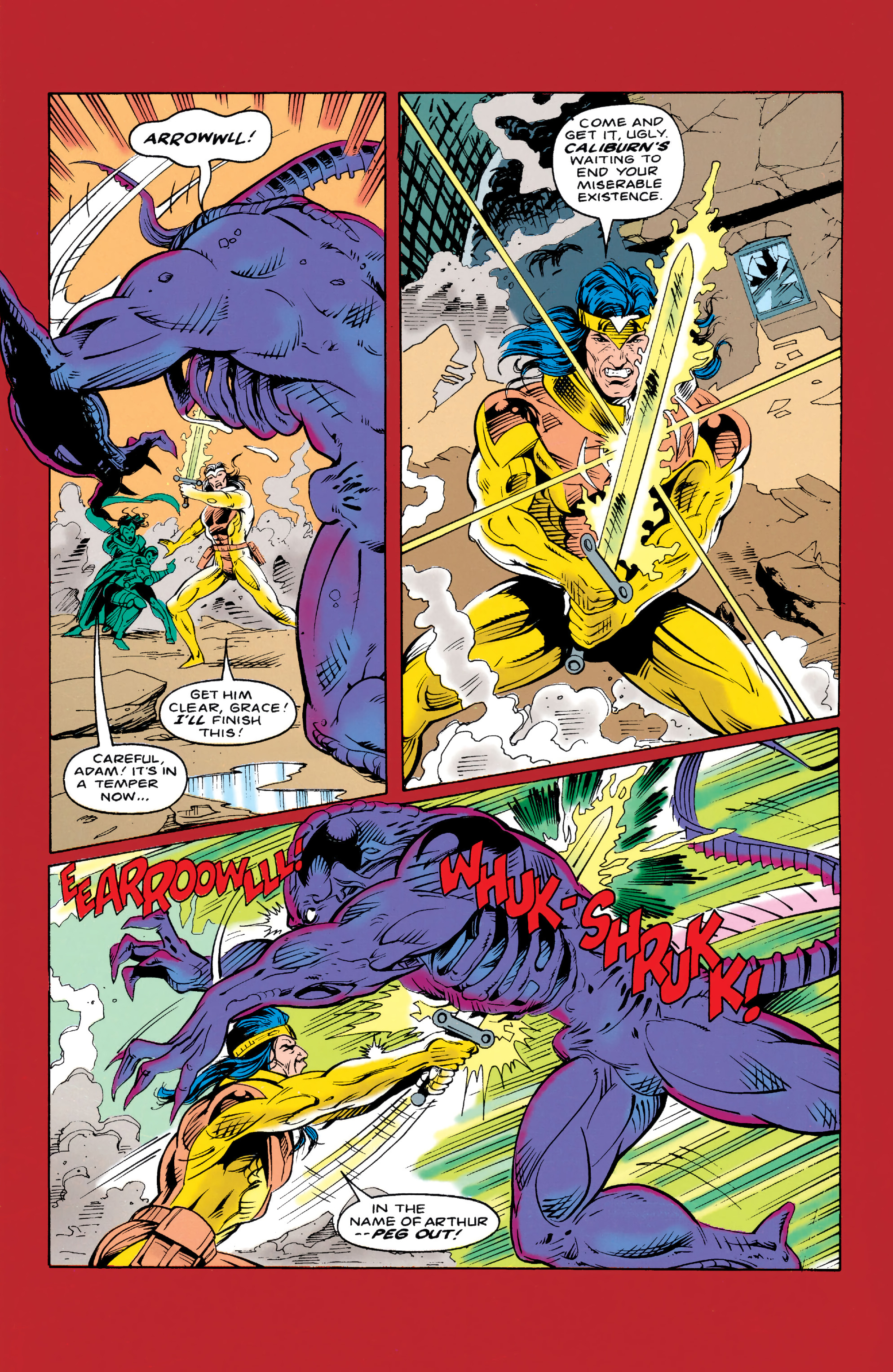 Read online Knights of Pendragon Omnibus comic -  Issue # TPB (Part 8) - 36