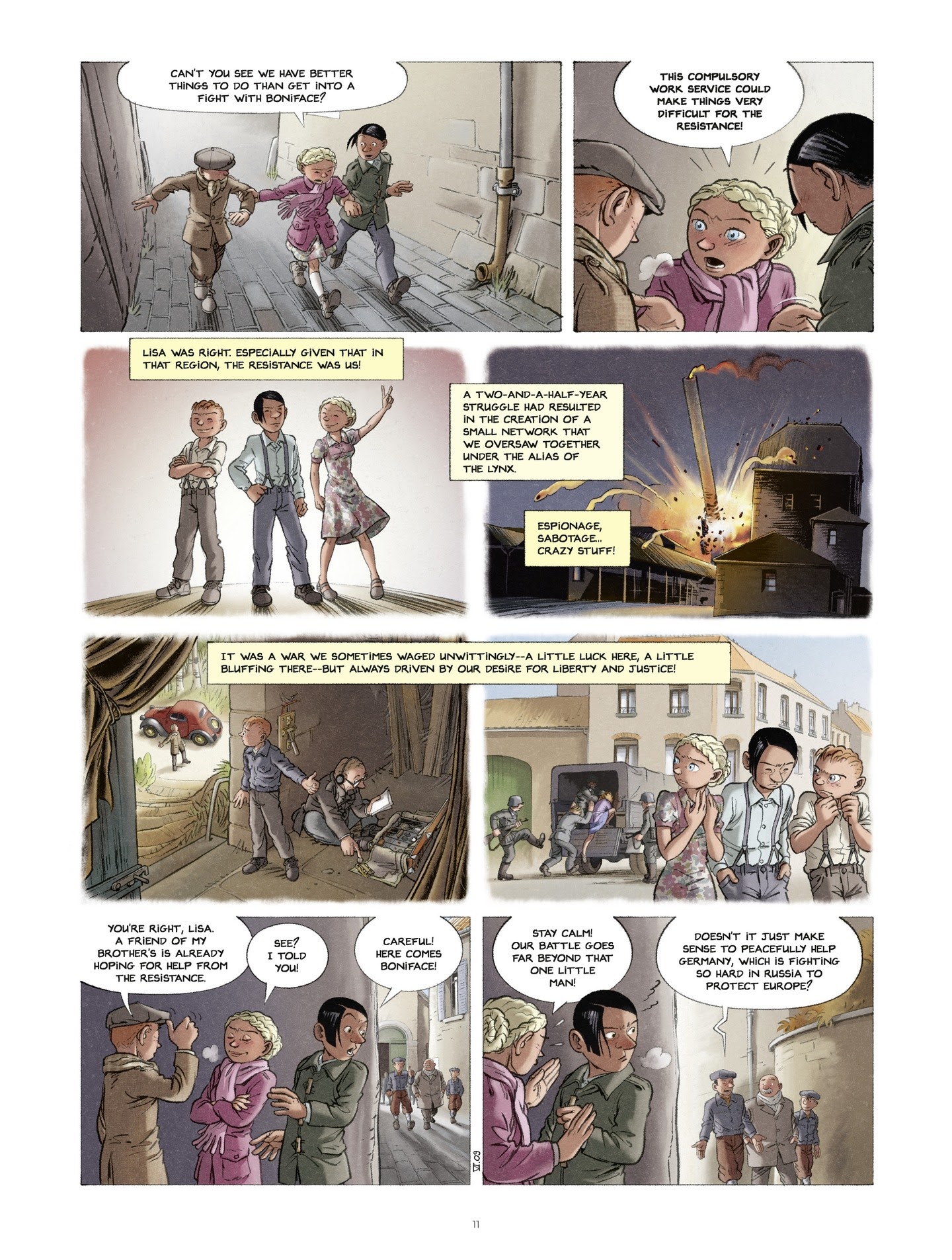 Read online Children of the Resistance comic -  Issue #6 - 11