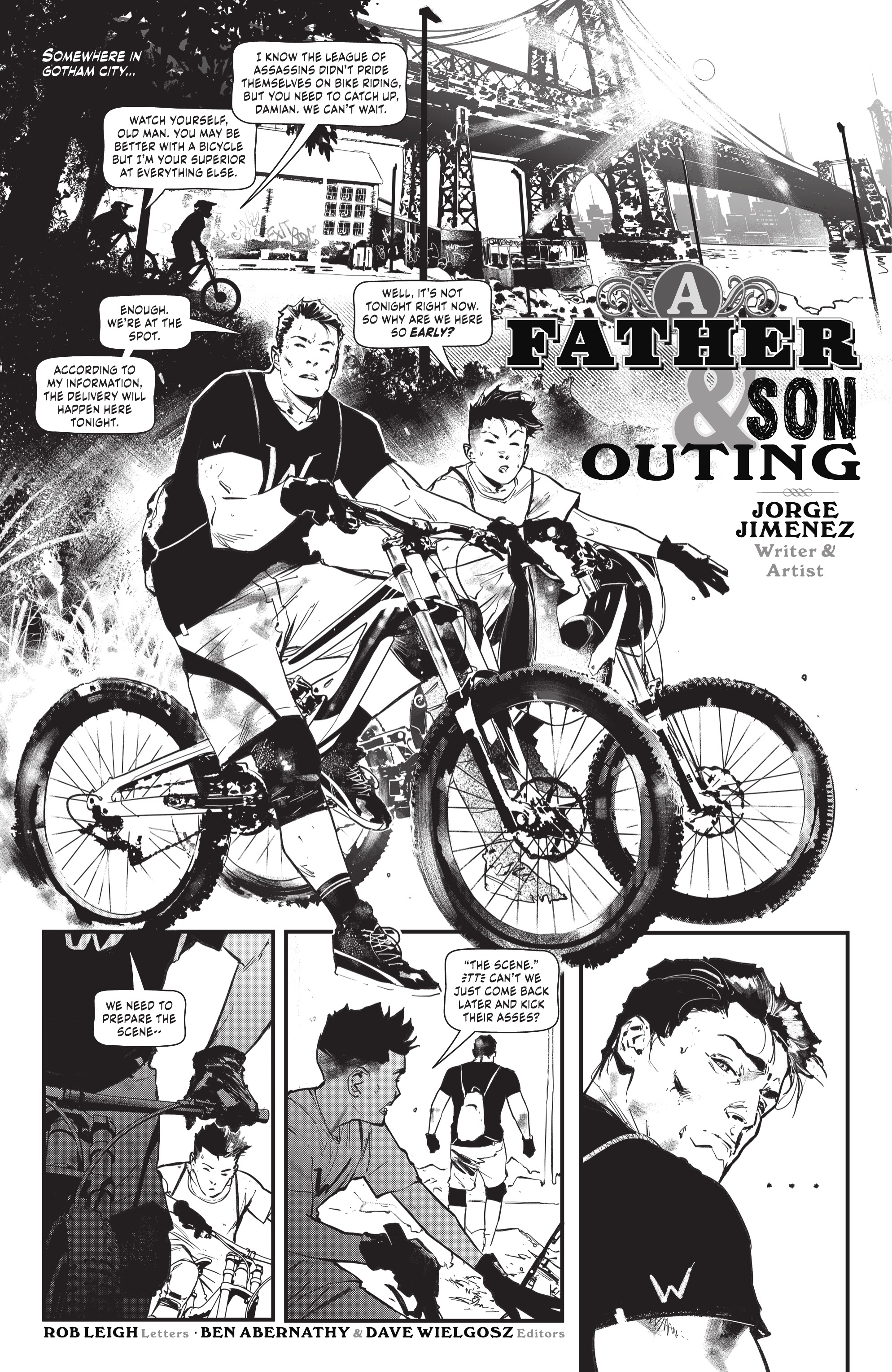 Read online Batman Black & White comic -  Issue #5 - 5