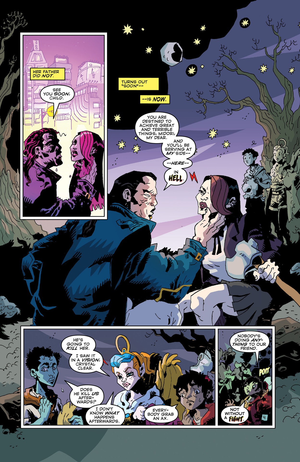 Read online In Hell We Fight! comic -  Issue #5 - 6