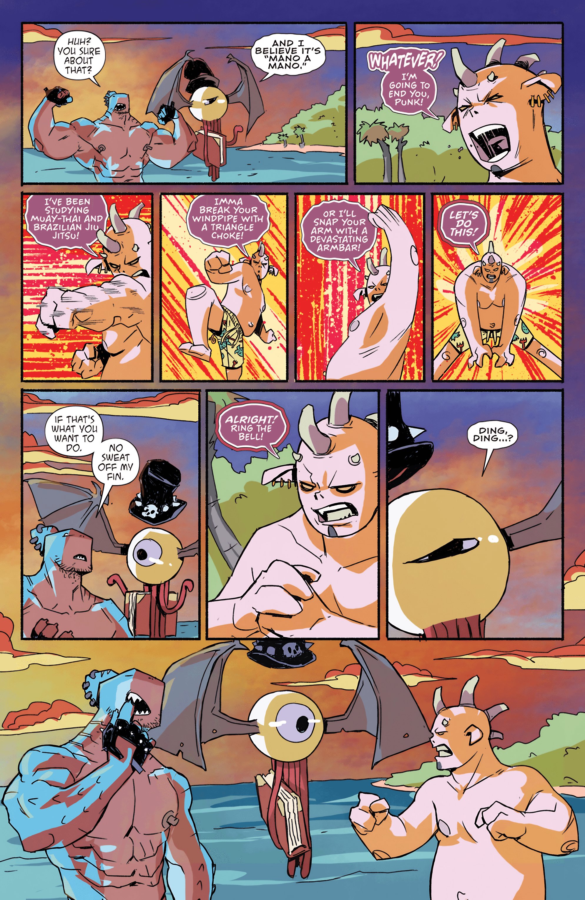 Read online Metalshark Bro: What the Fin? comic -  Issue # TPB - 82