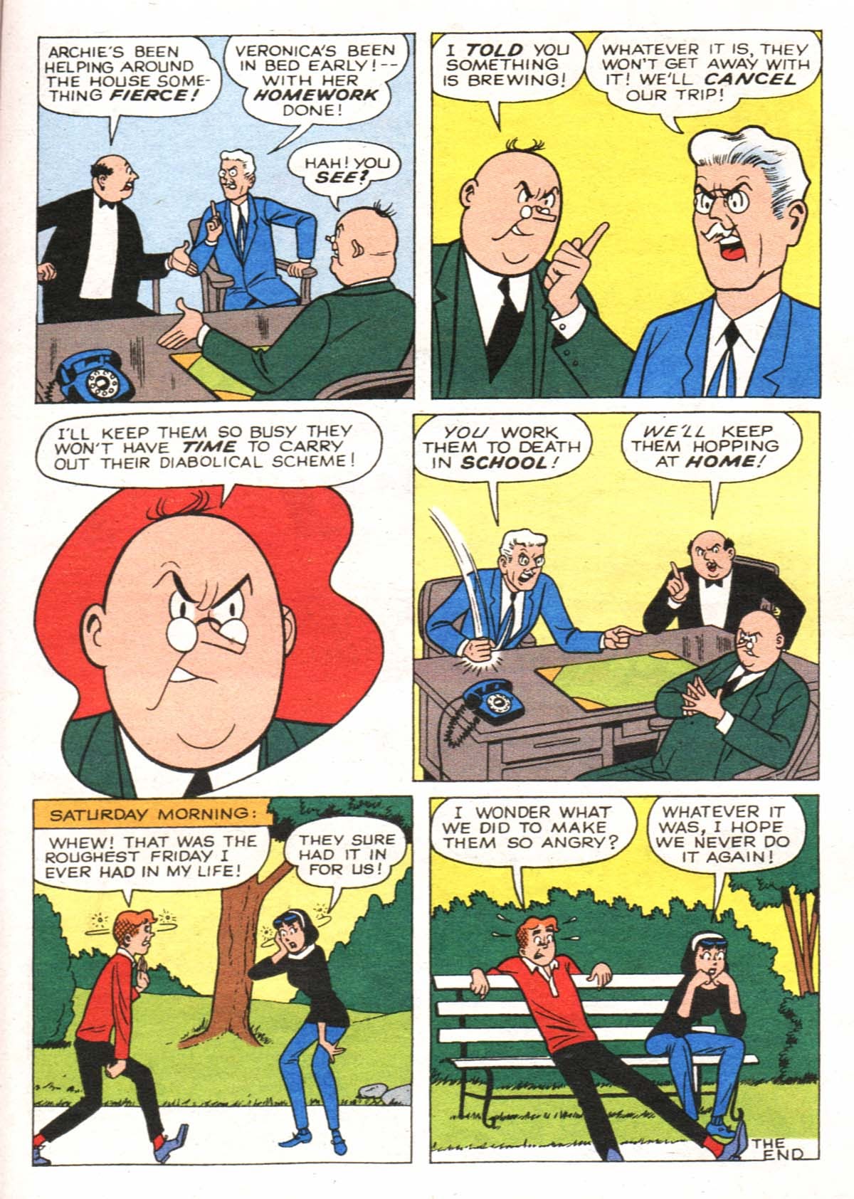 Read online Archie's Double Digest Magazine comic -  Issue #134 - 137