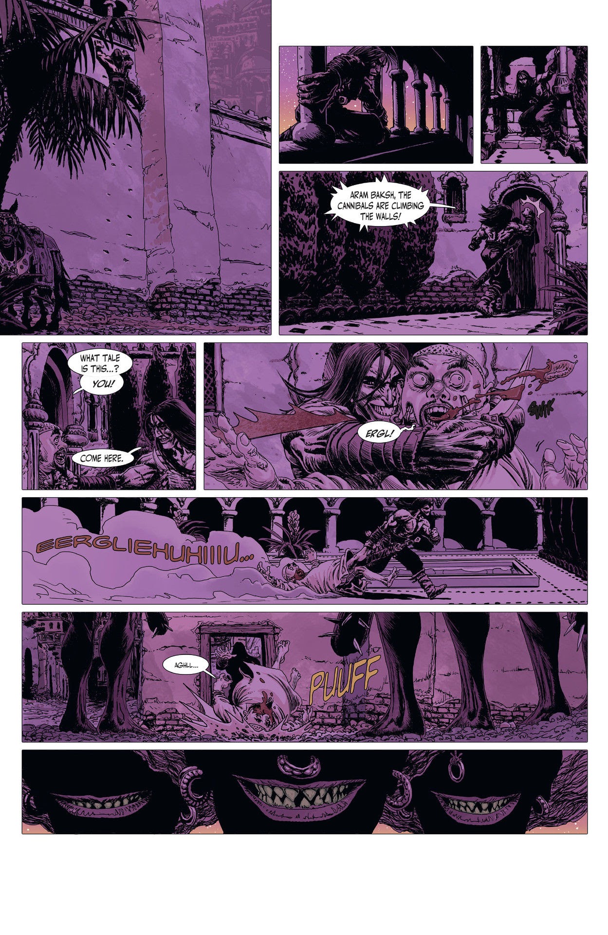Read online The Cimmerian comic -  Issue # TPB 3 - 118