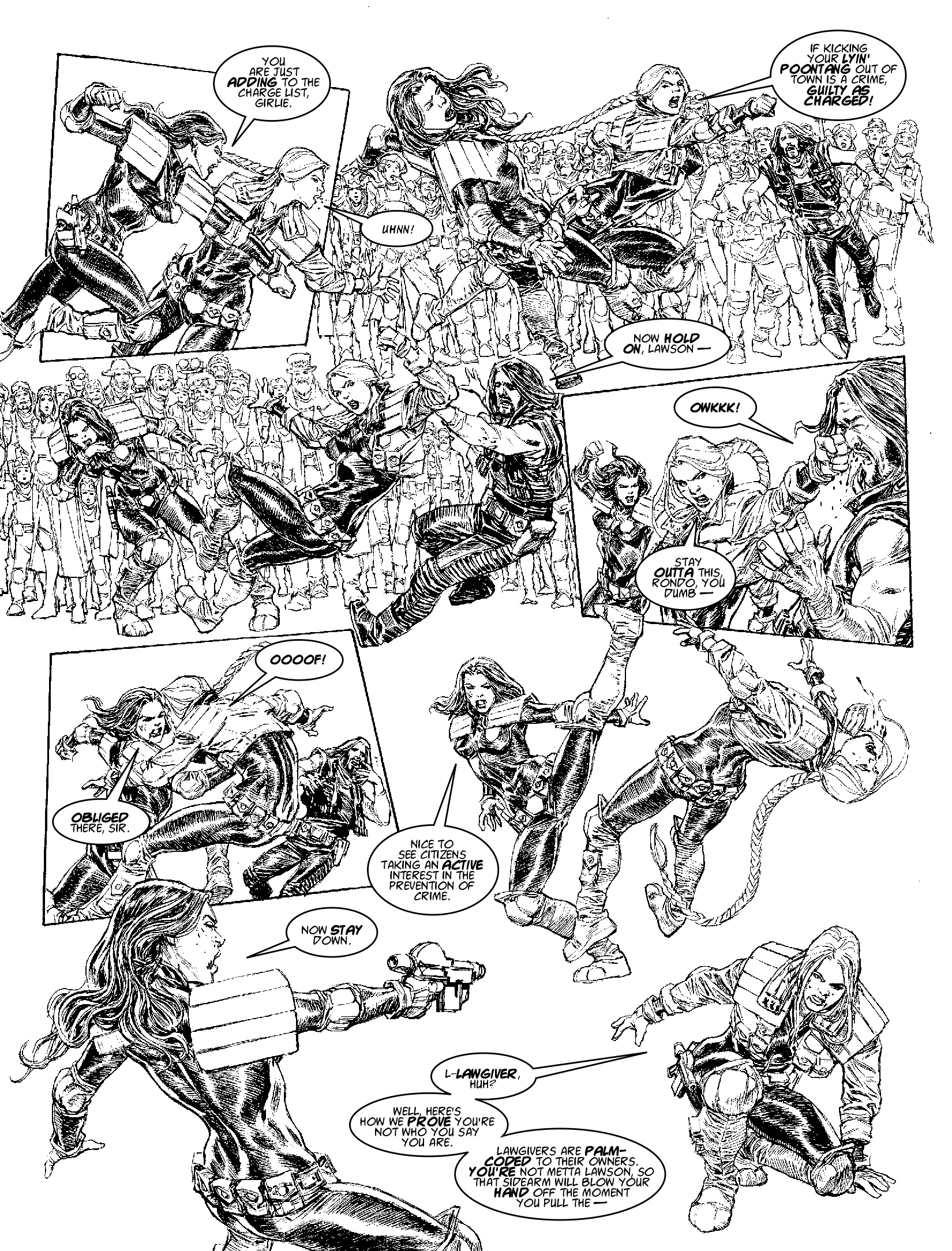 Read online Judge Dredd Megazine (Vol. 5) comic -  Issue #365 - 54