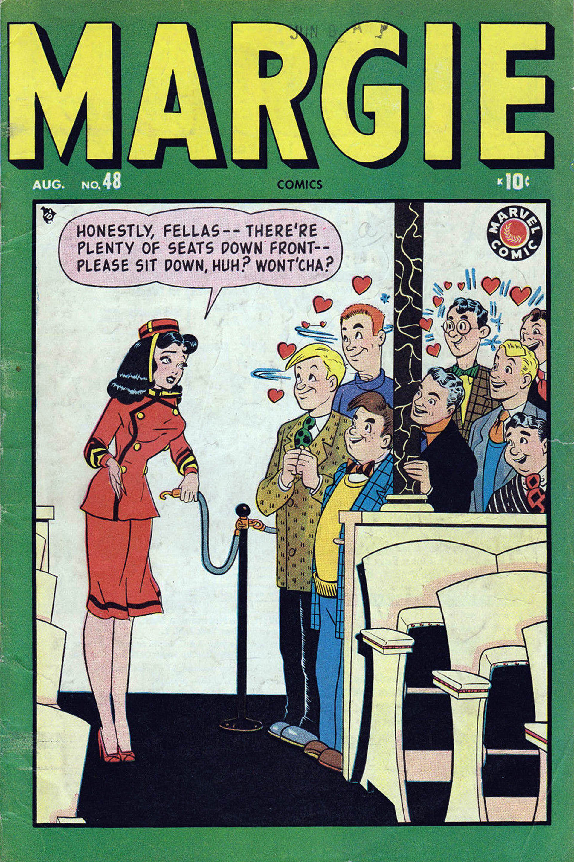 Read online Margie Comics comic -  Issue #48 - 1