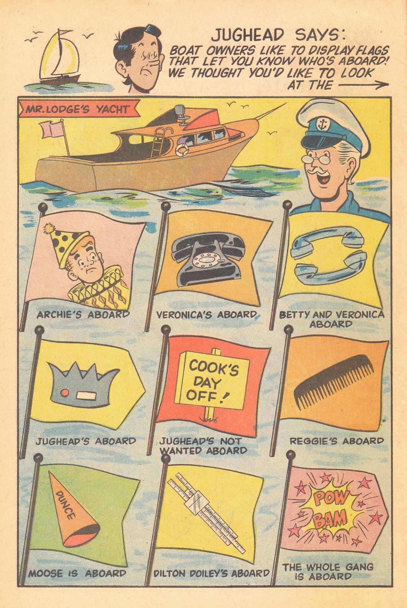 Read online Jughead's Jokes comic -  Issue #8 - 10