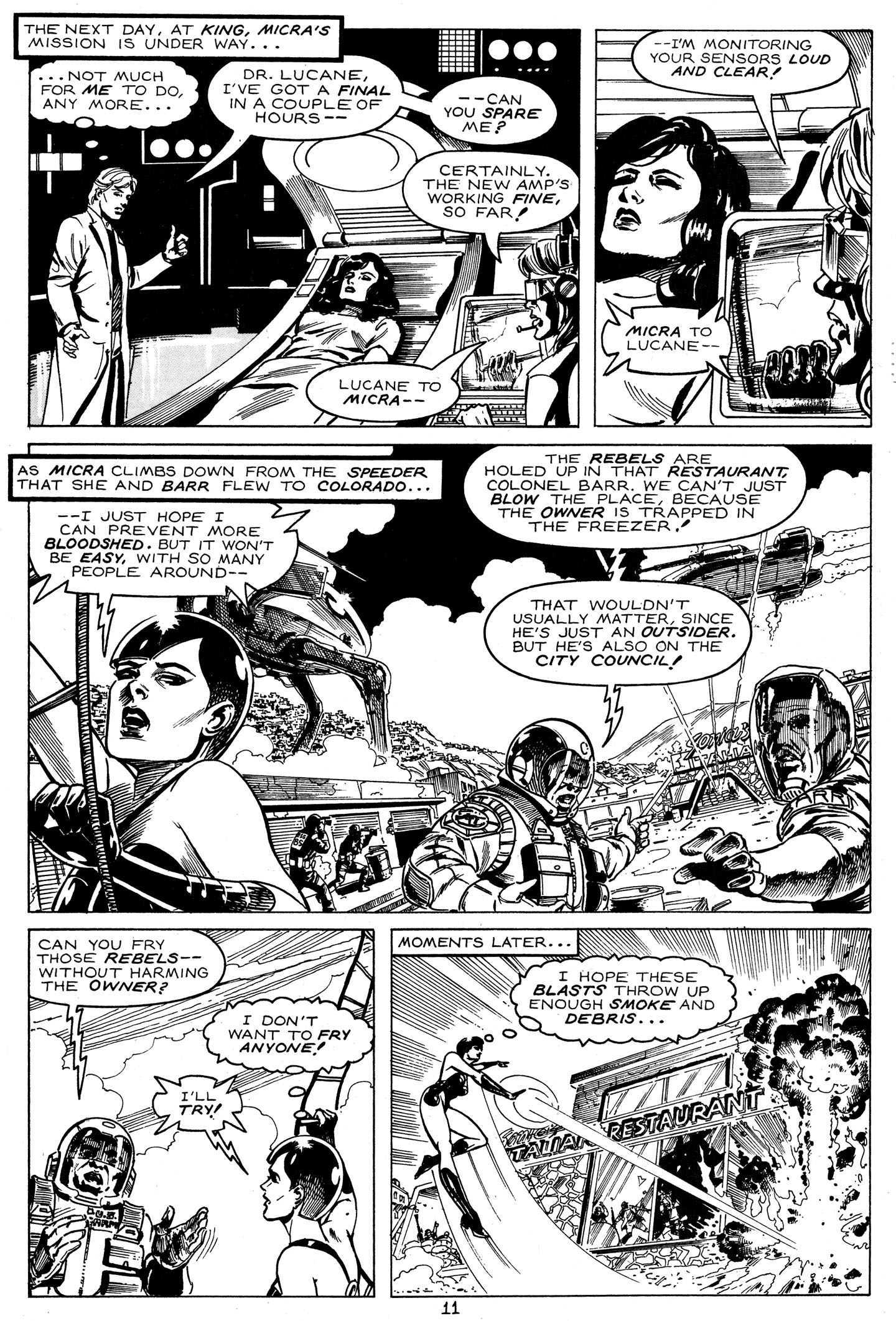 Read online MICRA: Mind Controlled Remote Automaton comic -  Issue #6 - 13