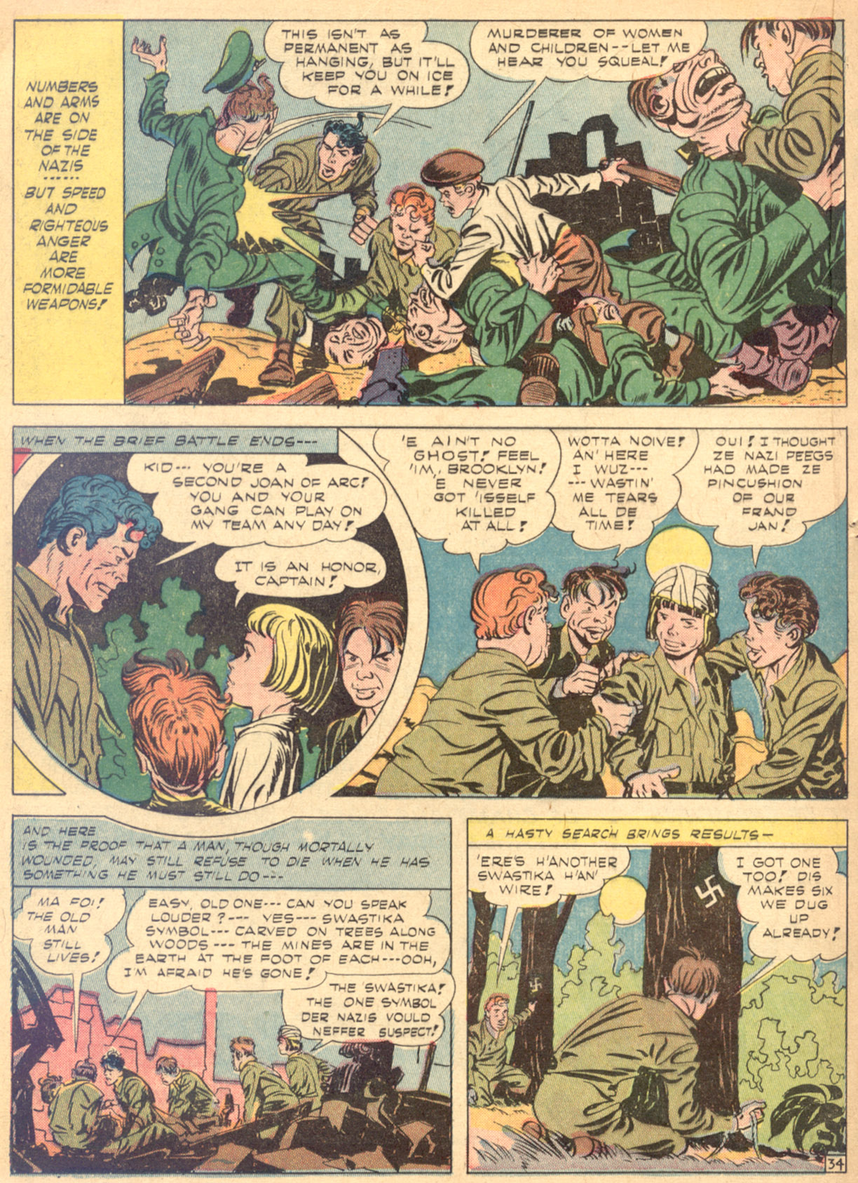 Read online Boy Commandos comic -  Issue #4 - 35