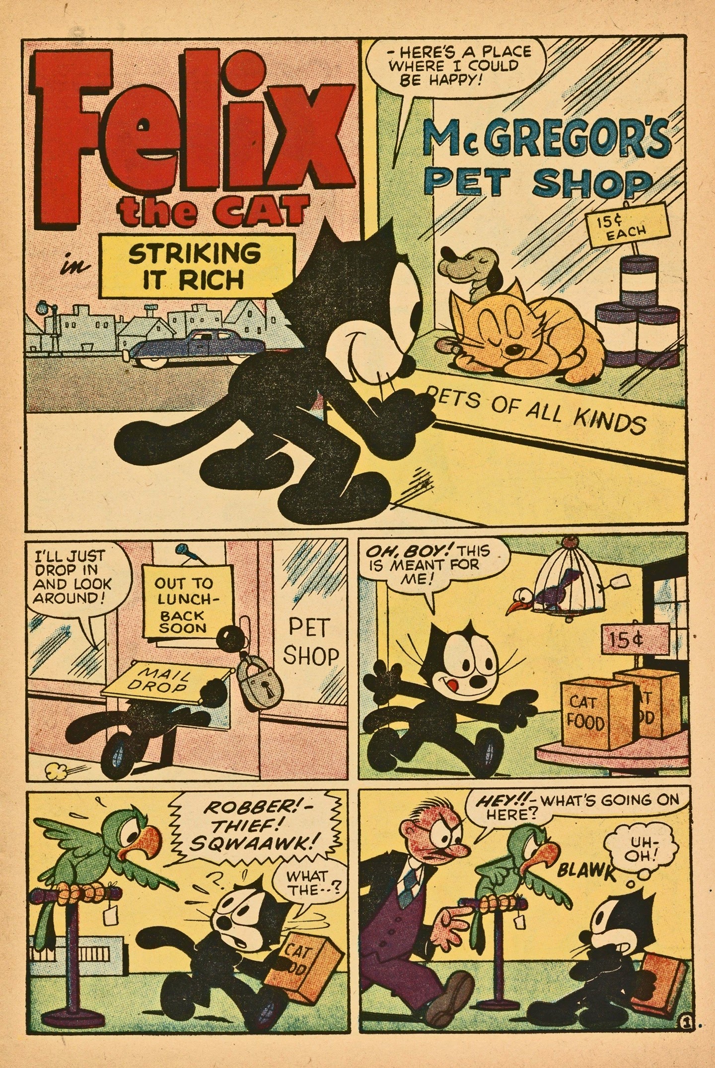 Read online Felix the Cat (1955) comic -  Issue #109 - 5