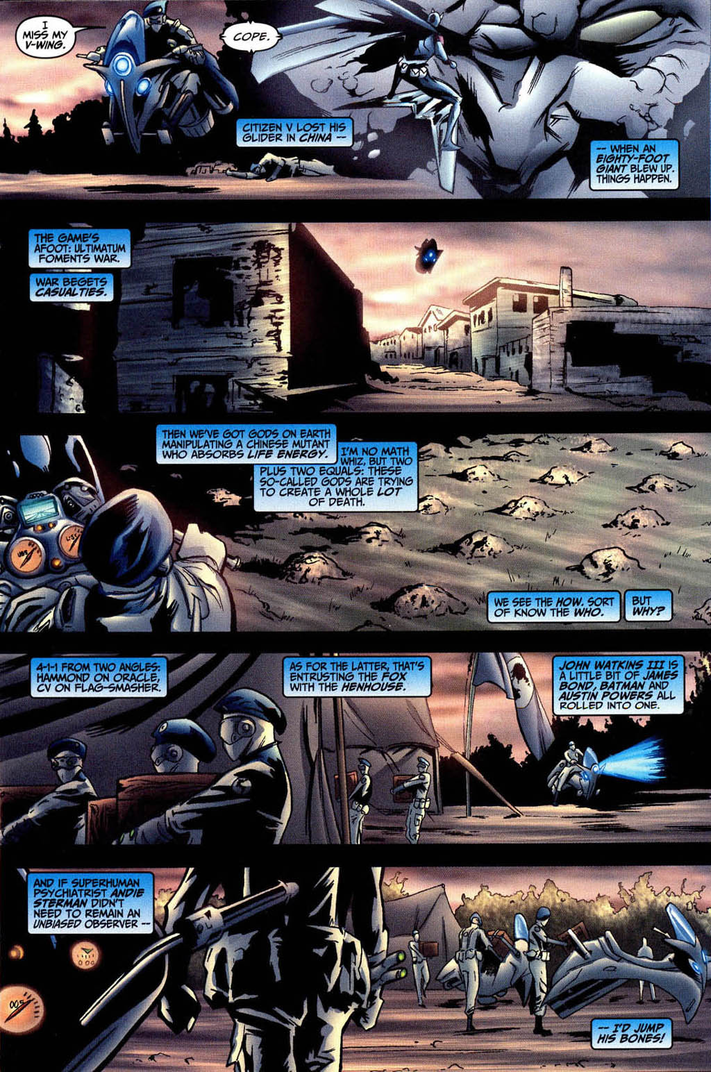 Read online Citizen V and the V-Battalion: The Everlasting comic -  Issue #3 - 9