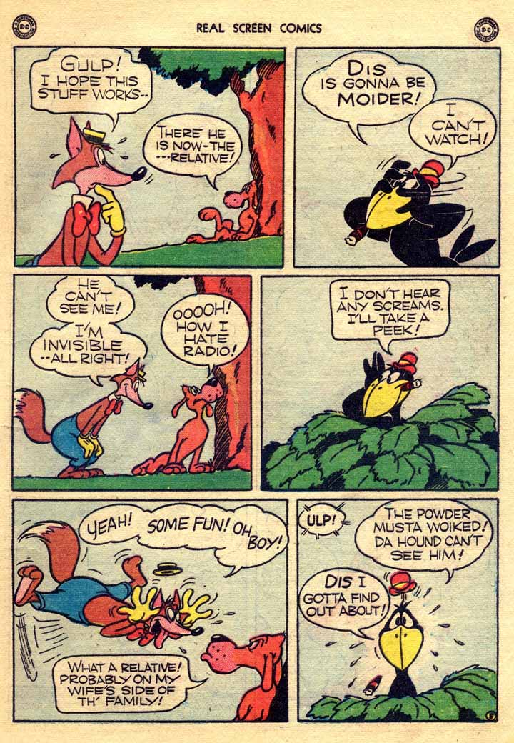 Read online Real Screen Comics comic -  Issue #8 - 7