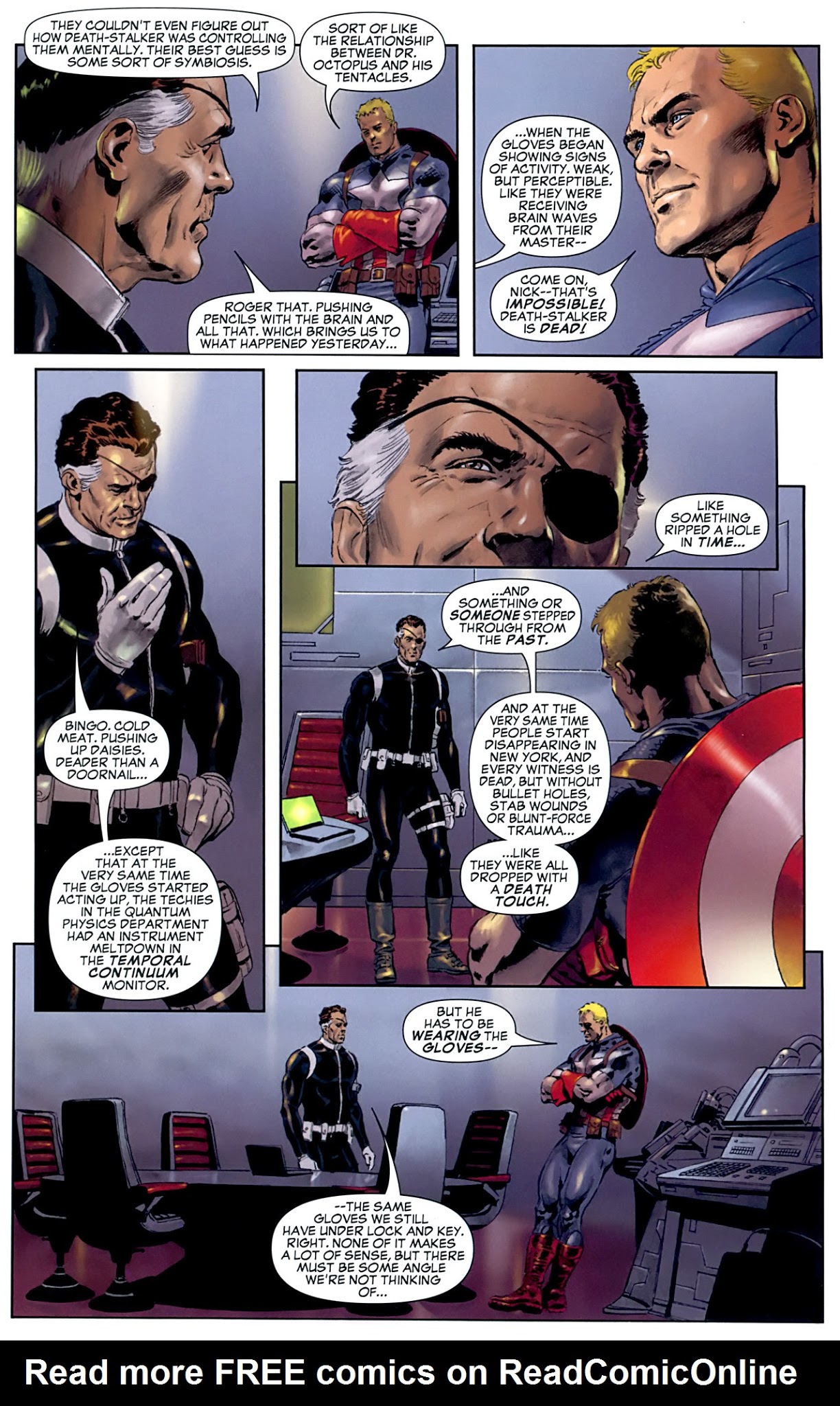 Read online Daredevil & Captain America: Dead On Arrival comic -  Issue # Full - 13