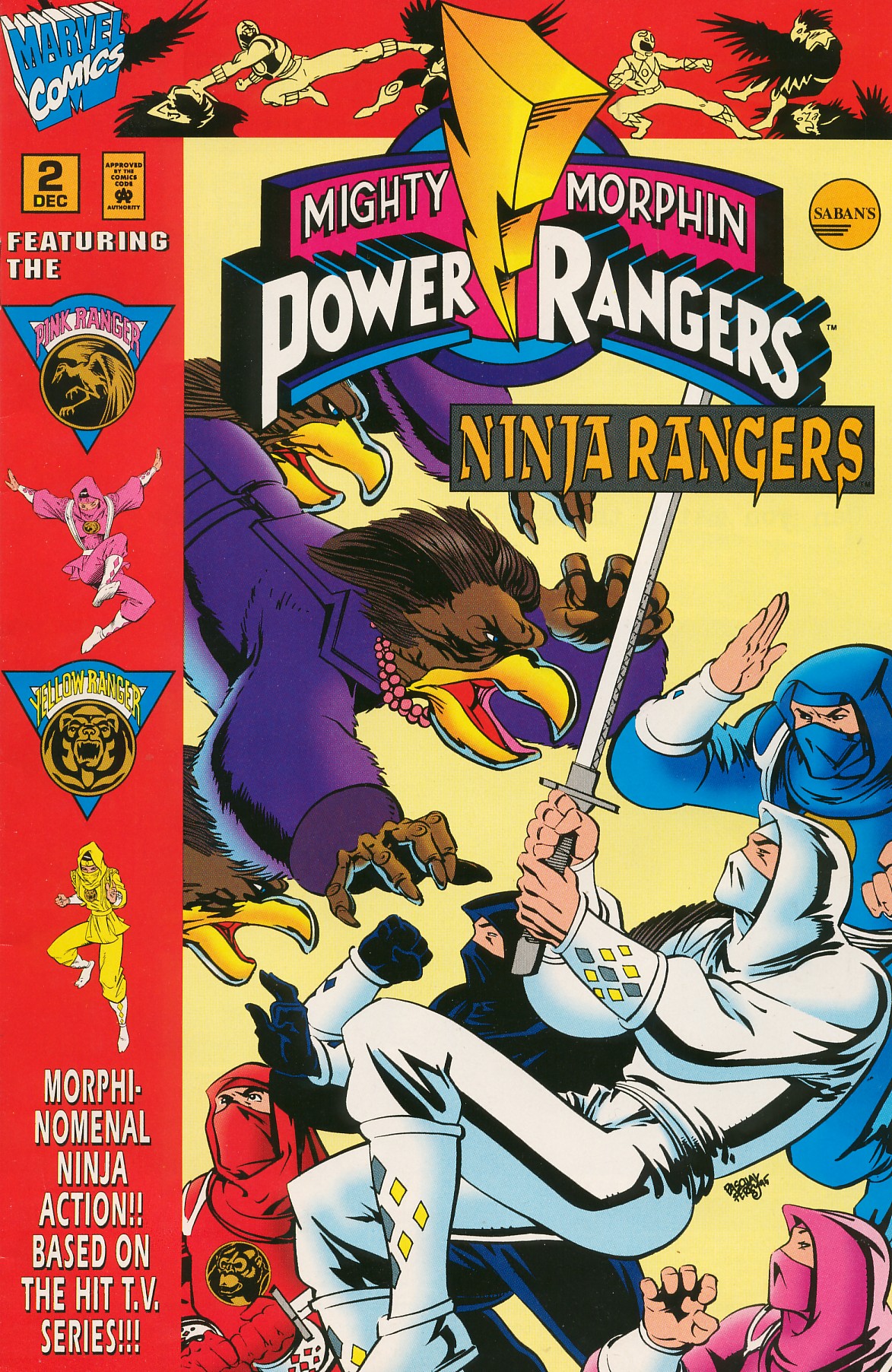Read online Mighty Morphin Power Rangers: Ninja Rangers/VR Troopers comic -  Issue #2 - 1