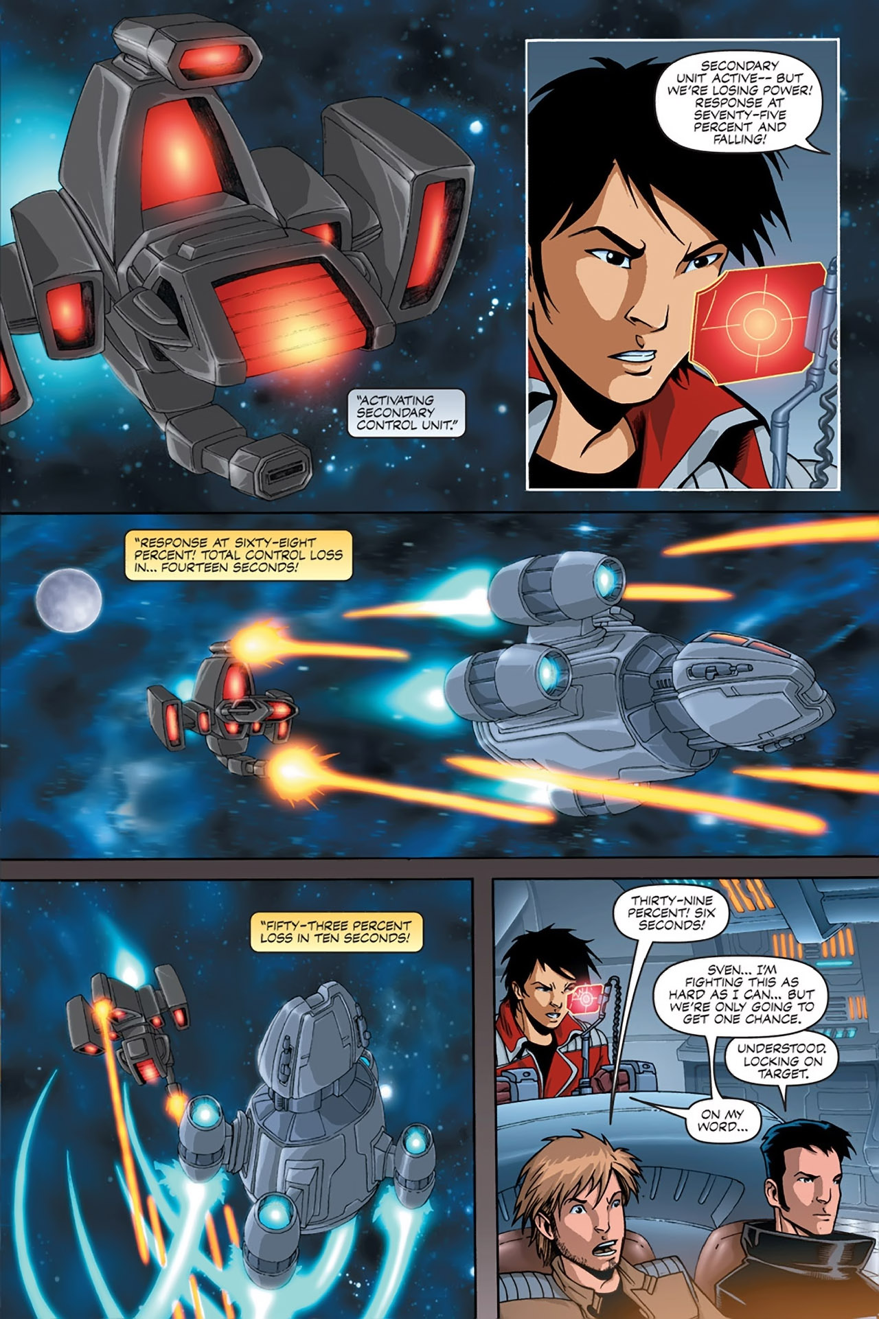 Read online Voltron: Defender of the Universe (Existed) comic -  Issue #1 - 12