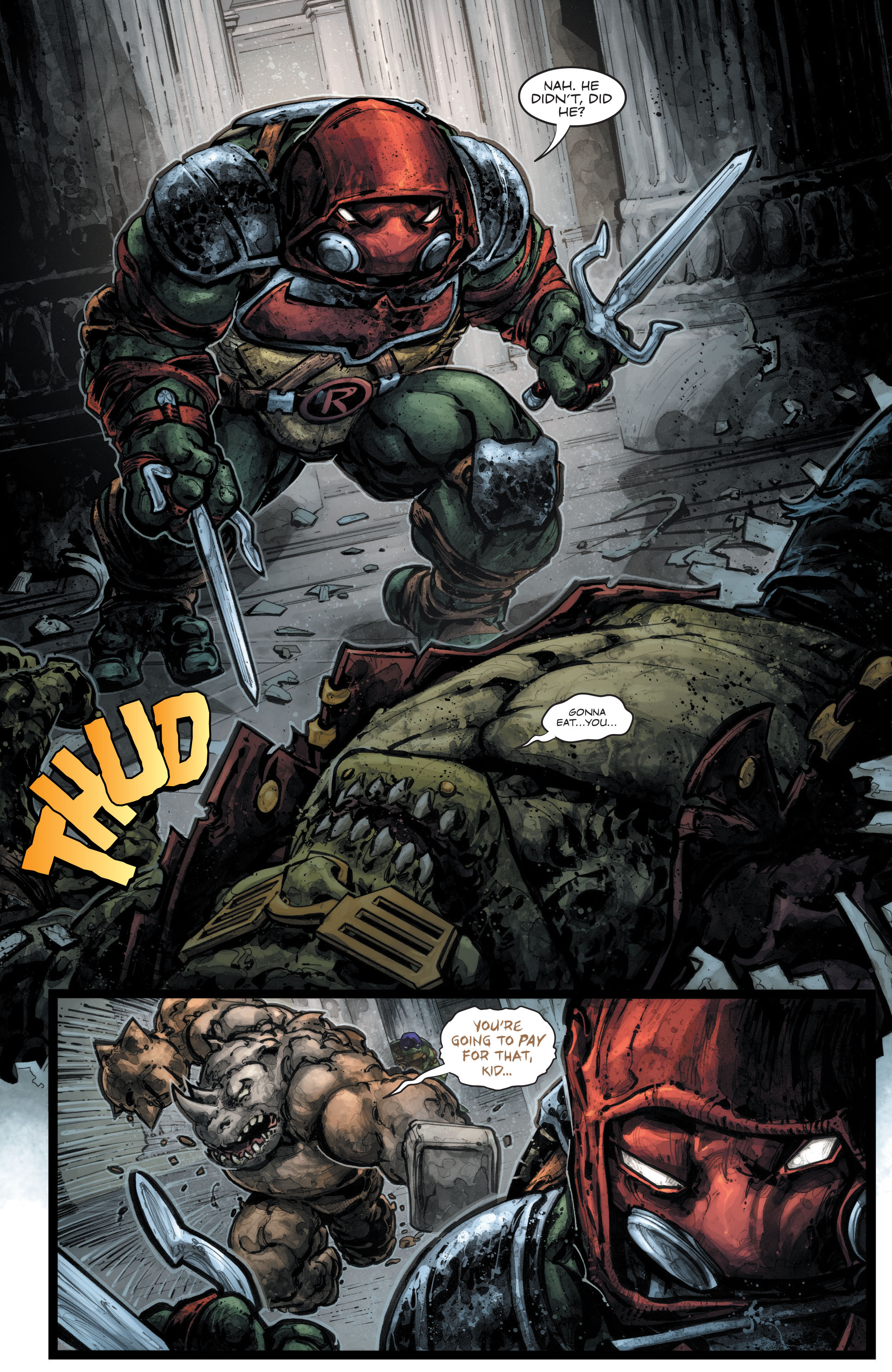 Read online Batman/Teenage Mutant Ninja Turtles III comic -  Issue # _TPB (Part 1) - 11