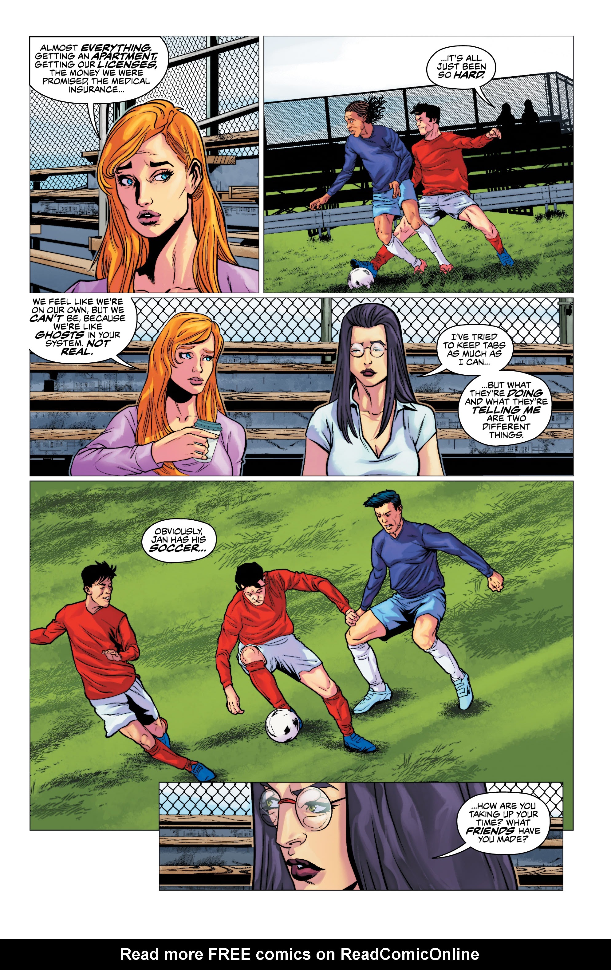 Read online Almost American comic -  Issue #4 - 14