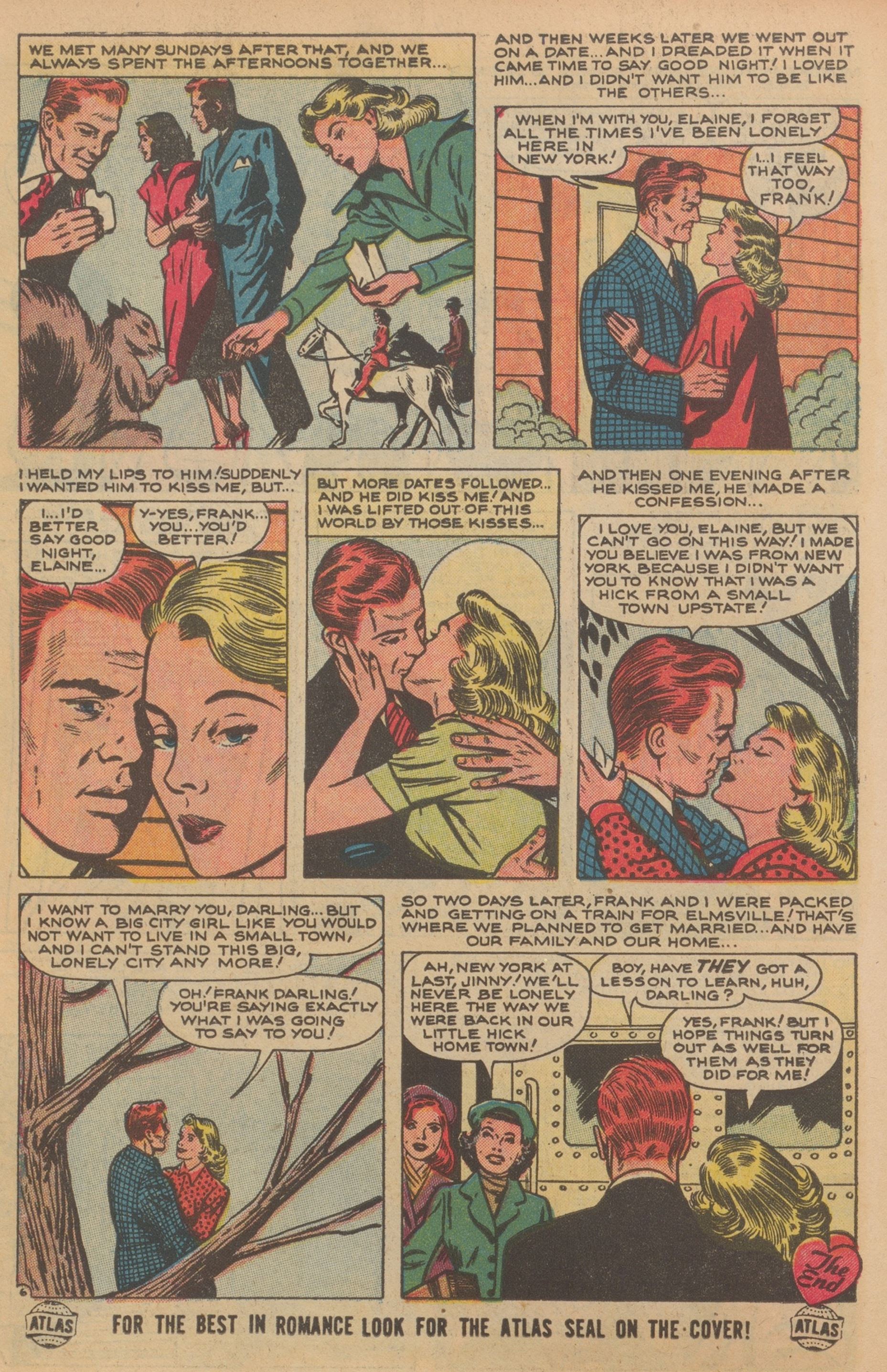 Read online Love Romances comic -  Issue #30 - 18