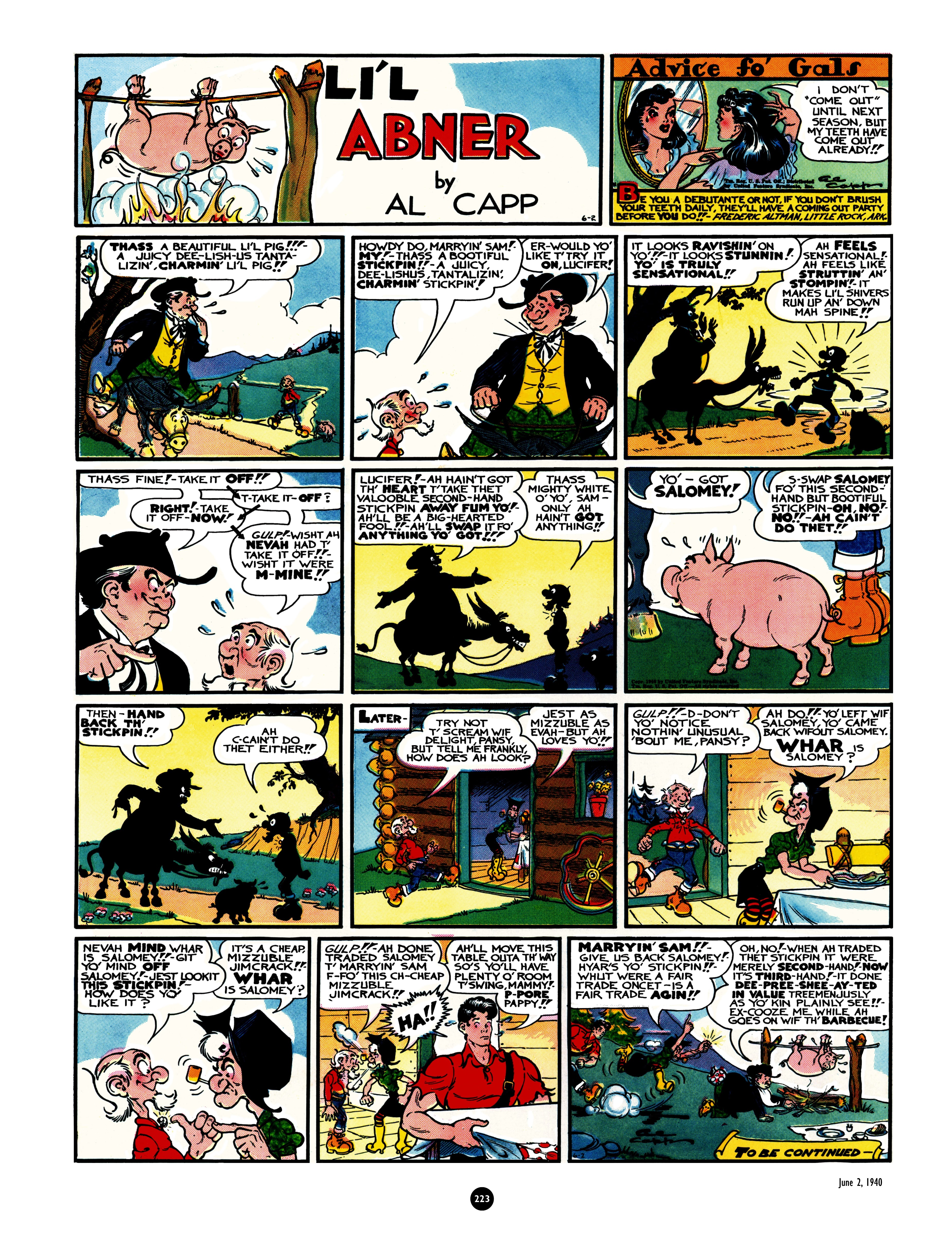 Read online Al Capp's Li'l Abner Complete Daily & Color Sunday Comics comic -  Issue # TPB 3 (Part 3) - 25