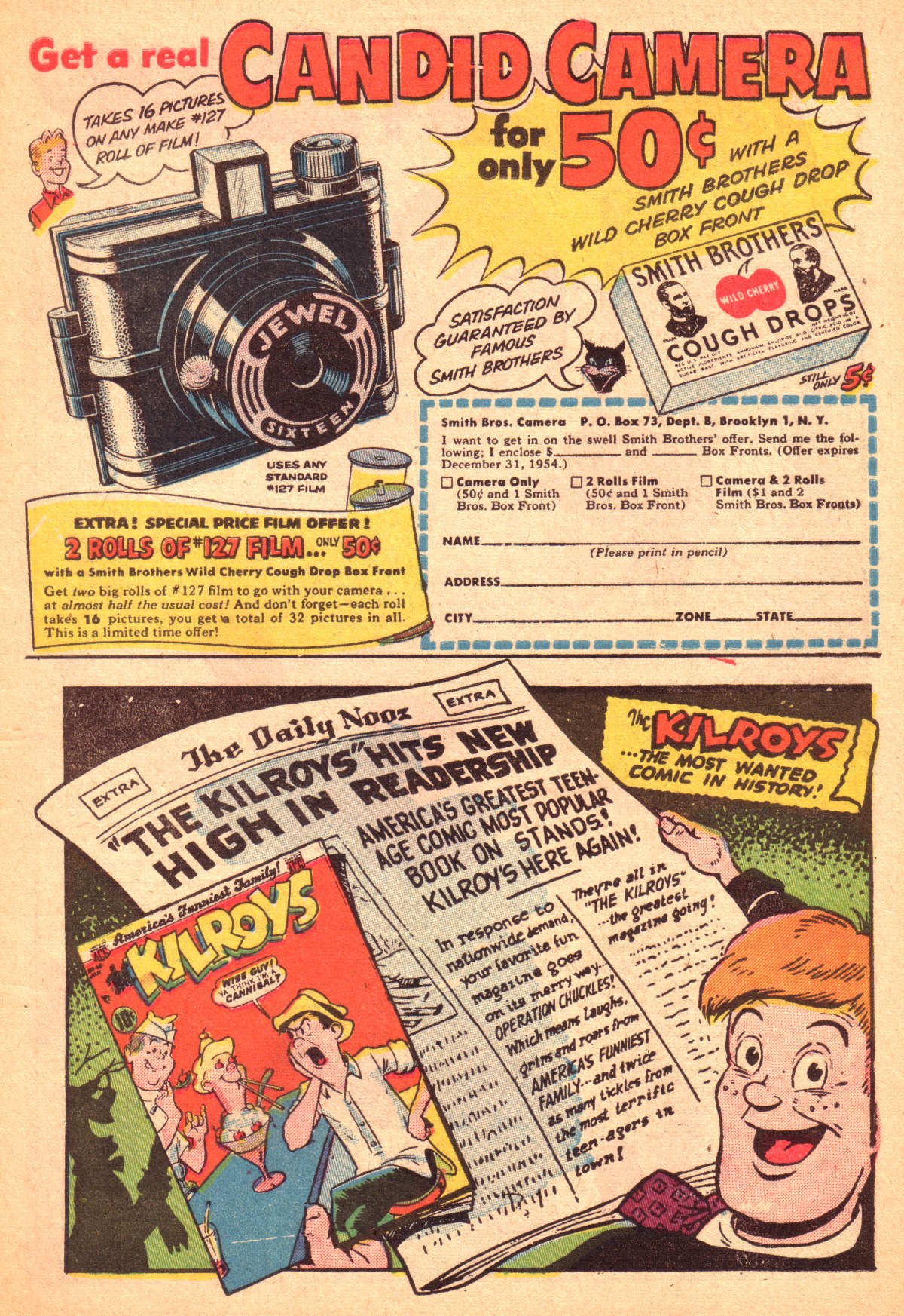 Read online Adventures Into The Unknown comic -  Issue #50 - 10