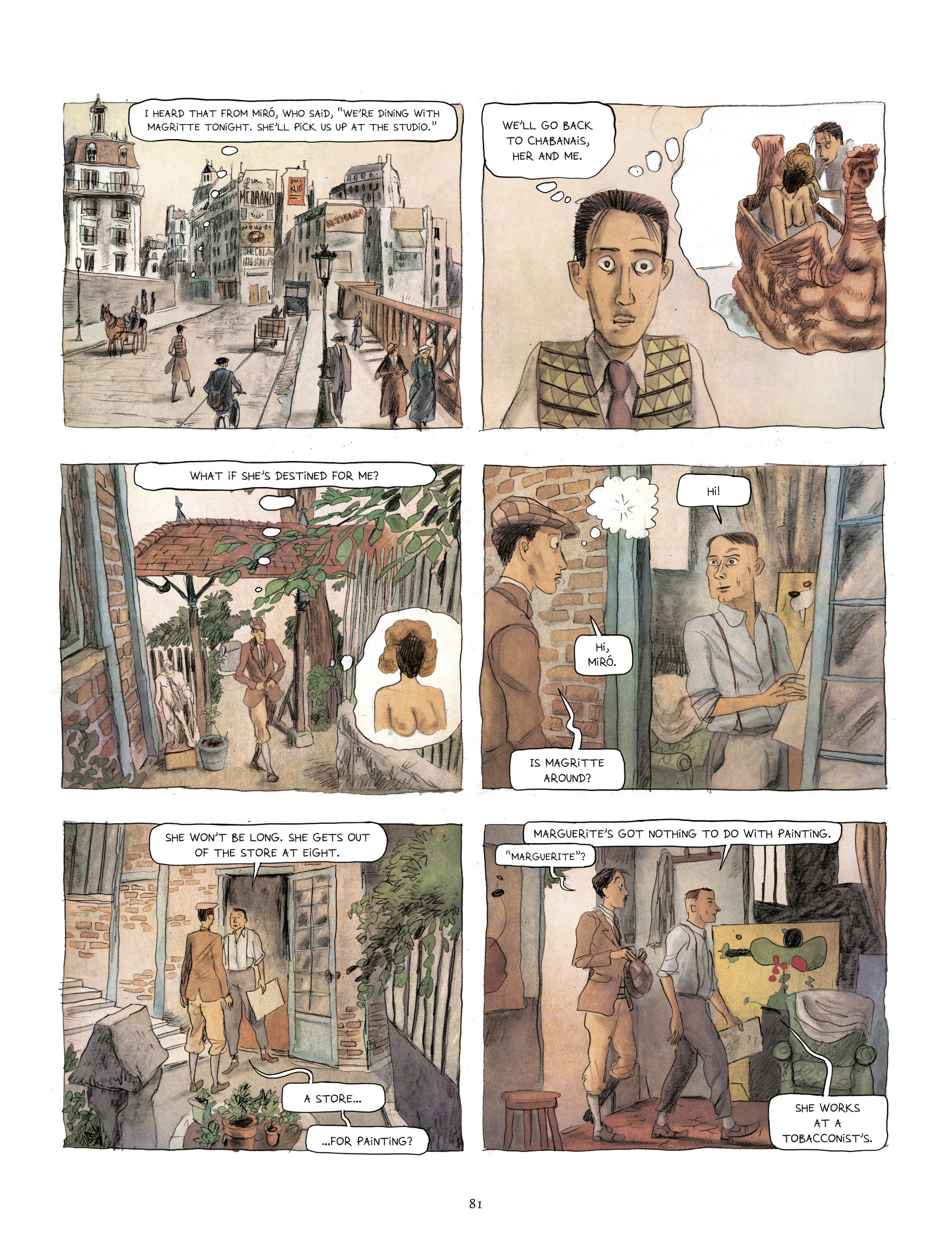 Read online Dalí: Before Gala comic -  Issue # TPB - 83