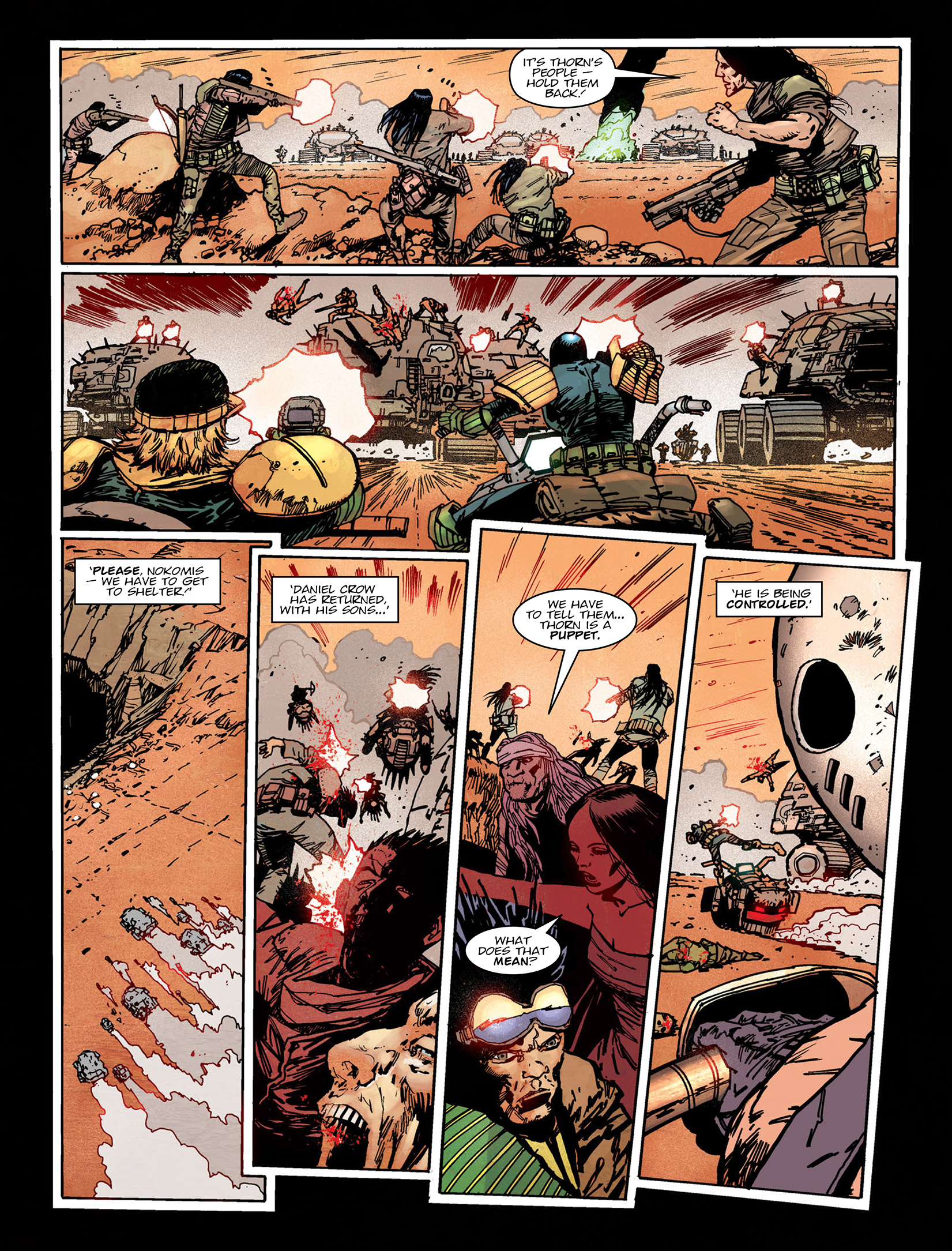 Read online Judge Dredd Megazine (Vol. 5) comic -  Issue #373 - 7