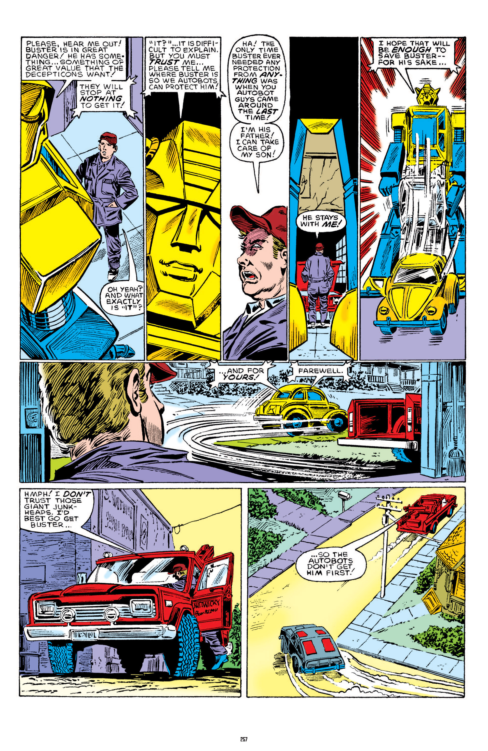 Read online The Transformers Classics comic -  Issue # TPB 1 - 258