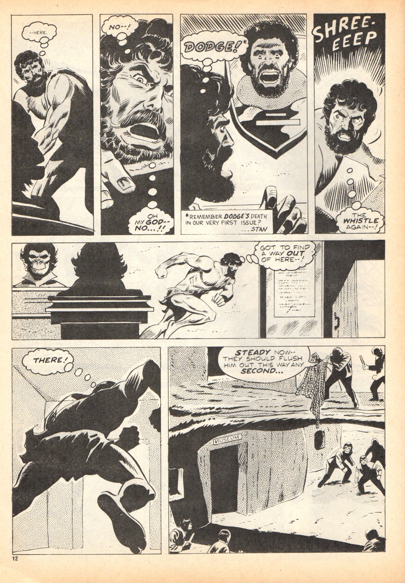 Read online Planet of the Apes (1974) comic -  Issue #5 - 12