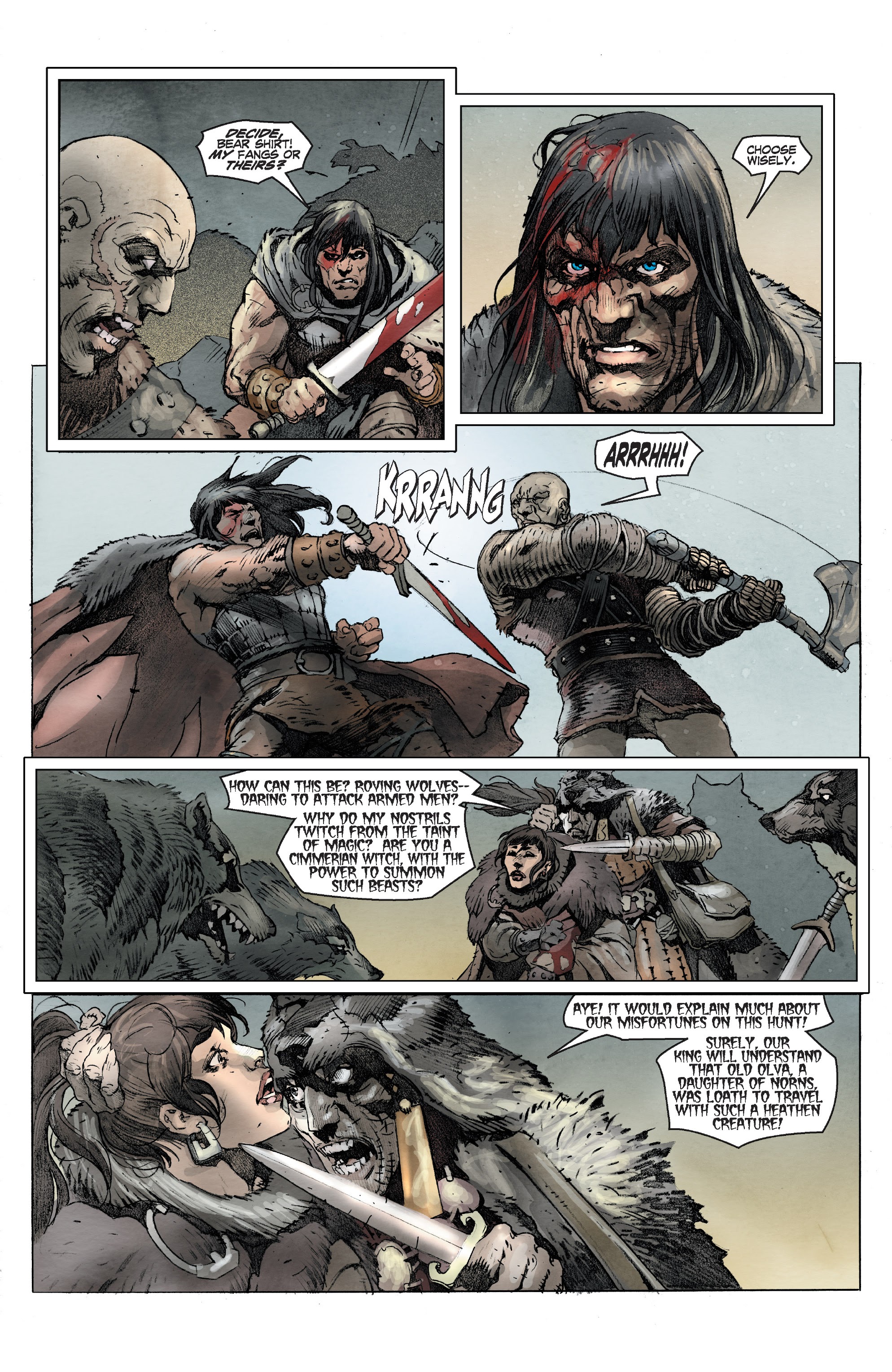 Read online Conan Chronicles Epic Collection comic -  Issue # TPB Return to Cimmeria (Part 4) - 91