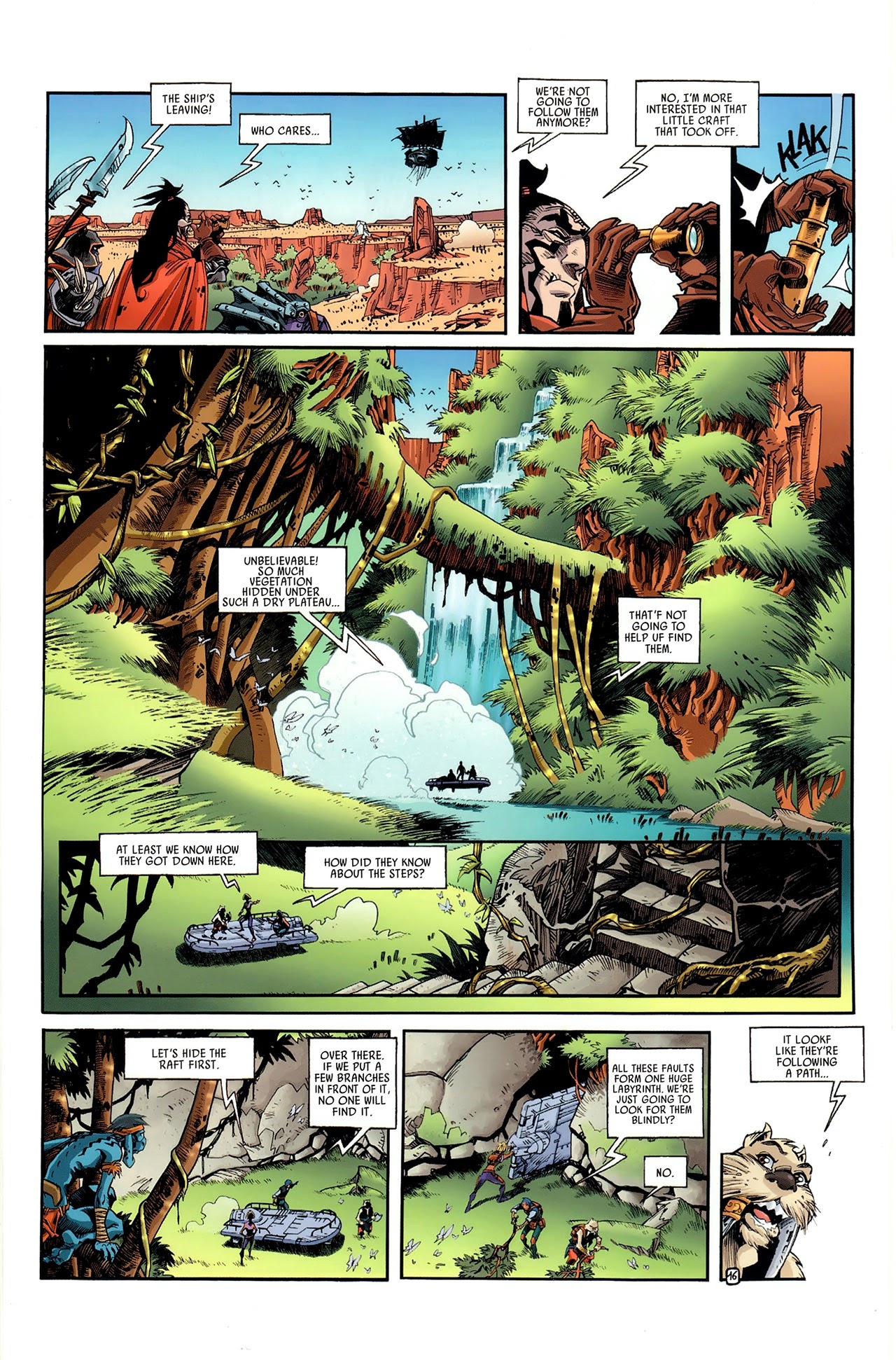 Read online Ythaq: The Forsaken World comic -  Issue #3 - 20