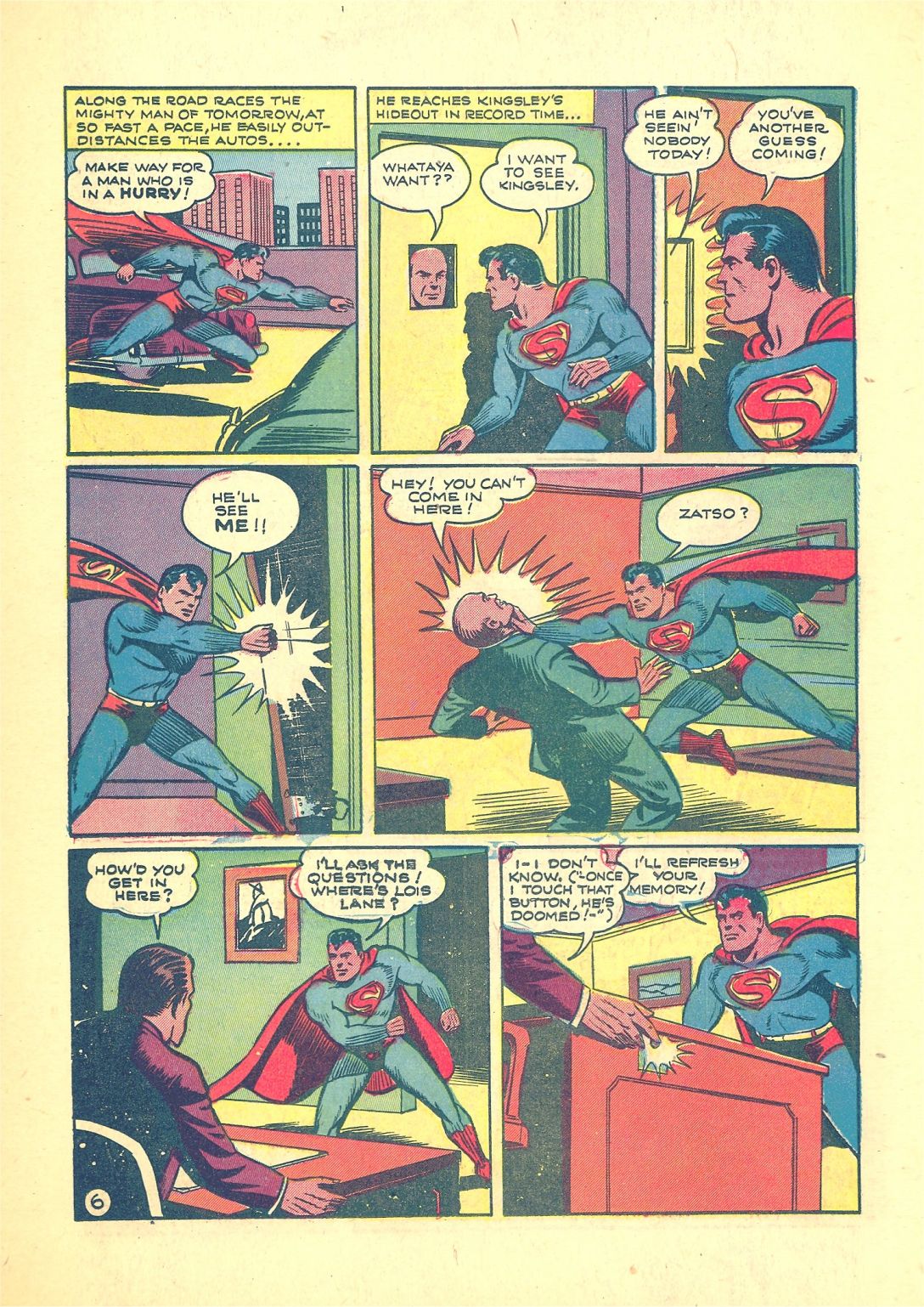 Read online Superman (1939) comic -  Issue #21 - 23