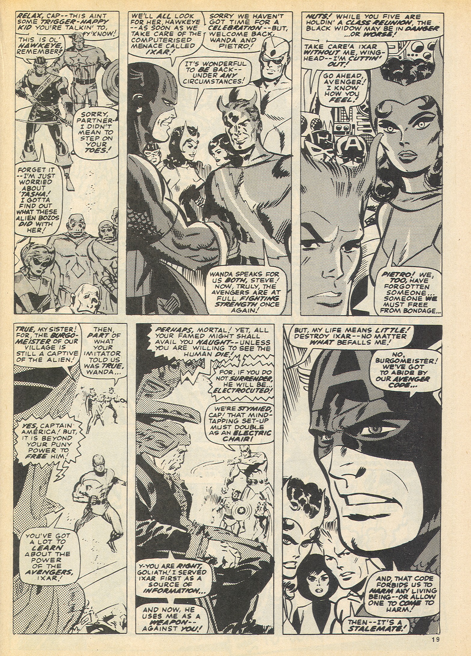 Read online The Avengers (1973) comic -  Issue #40 - 19