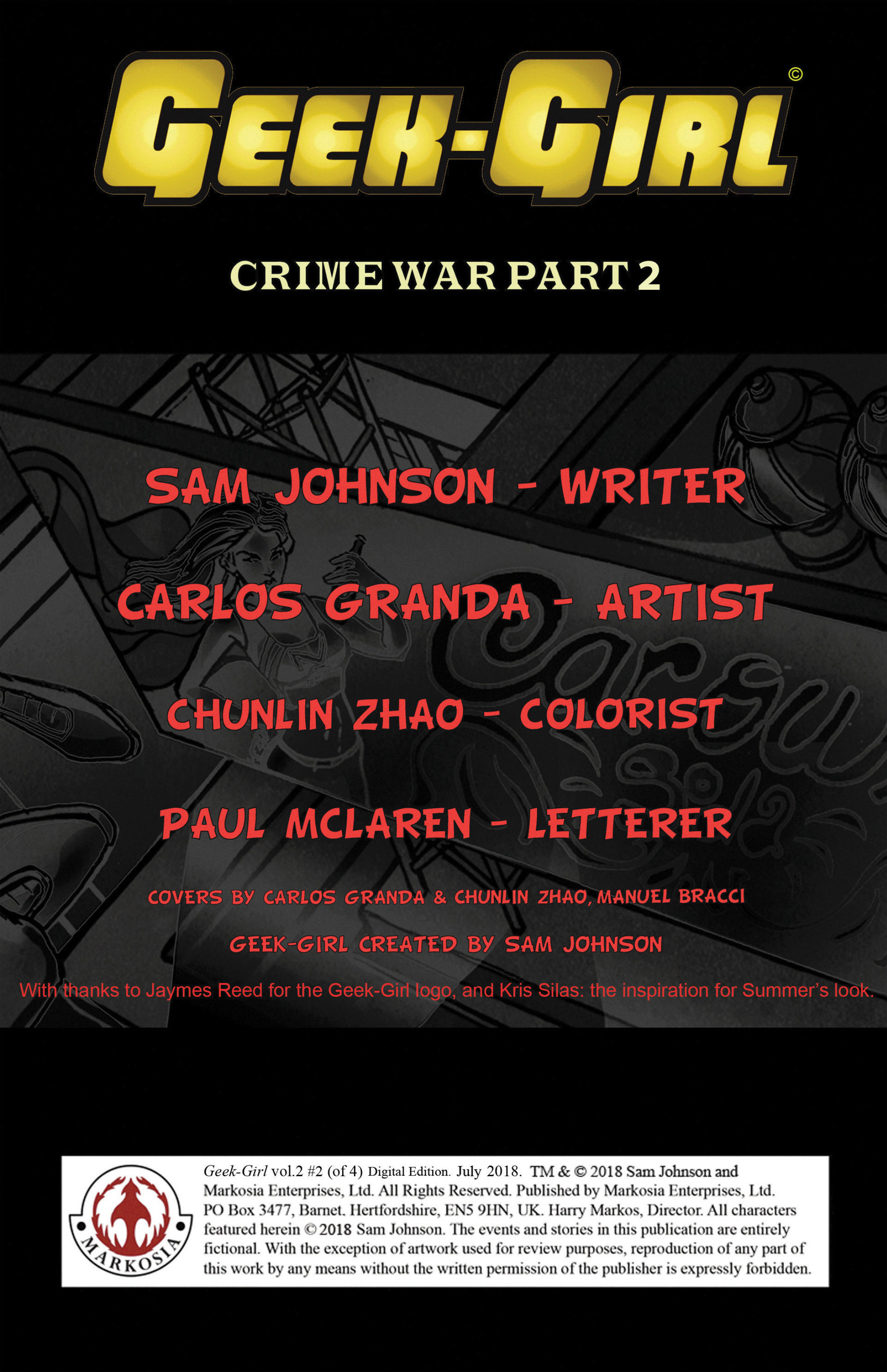 Read online Geek-Girl (2018) comic -  Issue #2 - 2