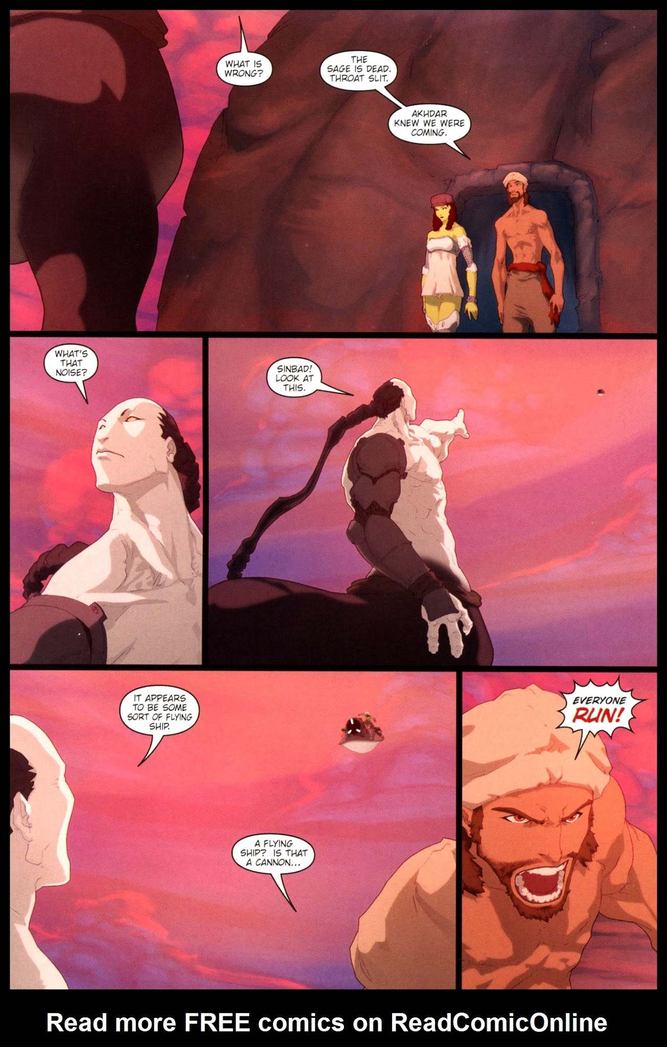 Read online Sinbad: Rogue of Mars comic -  Issue #3 - 3