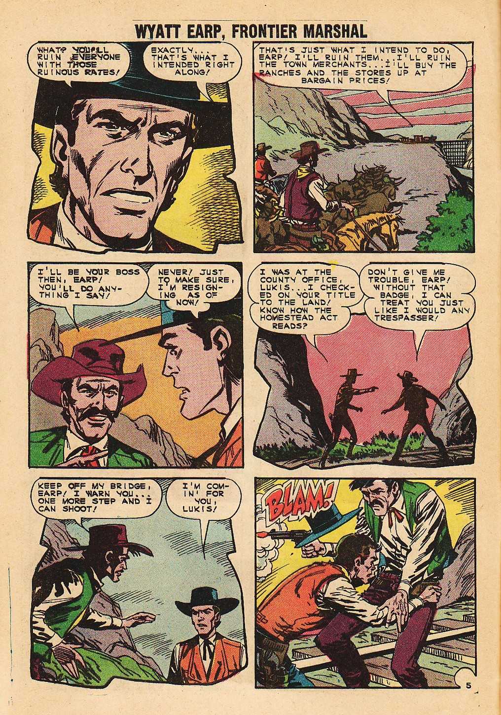 Read online Wyatt Earp Frontier Marshal comic -  Issue #53 - 8