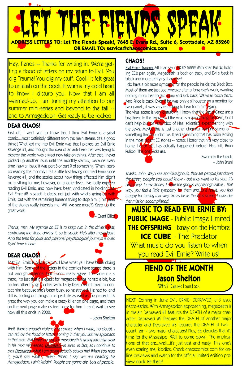 Read online Evil Ernie (1998) comic -  Issue #10 - 25