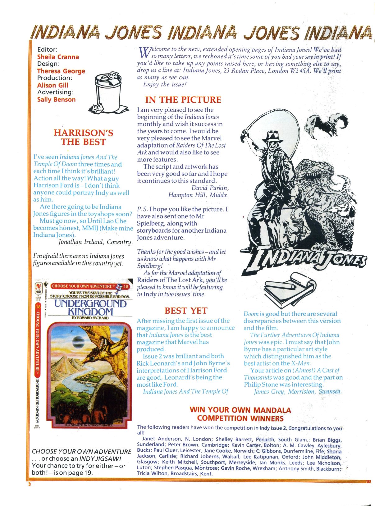 Read online Indiana Jones comic -  Issue #5 - 2