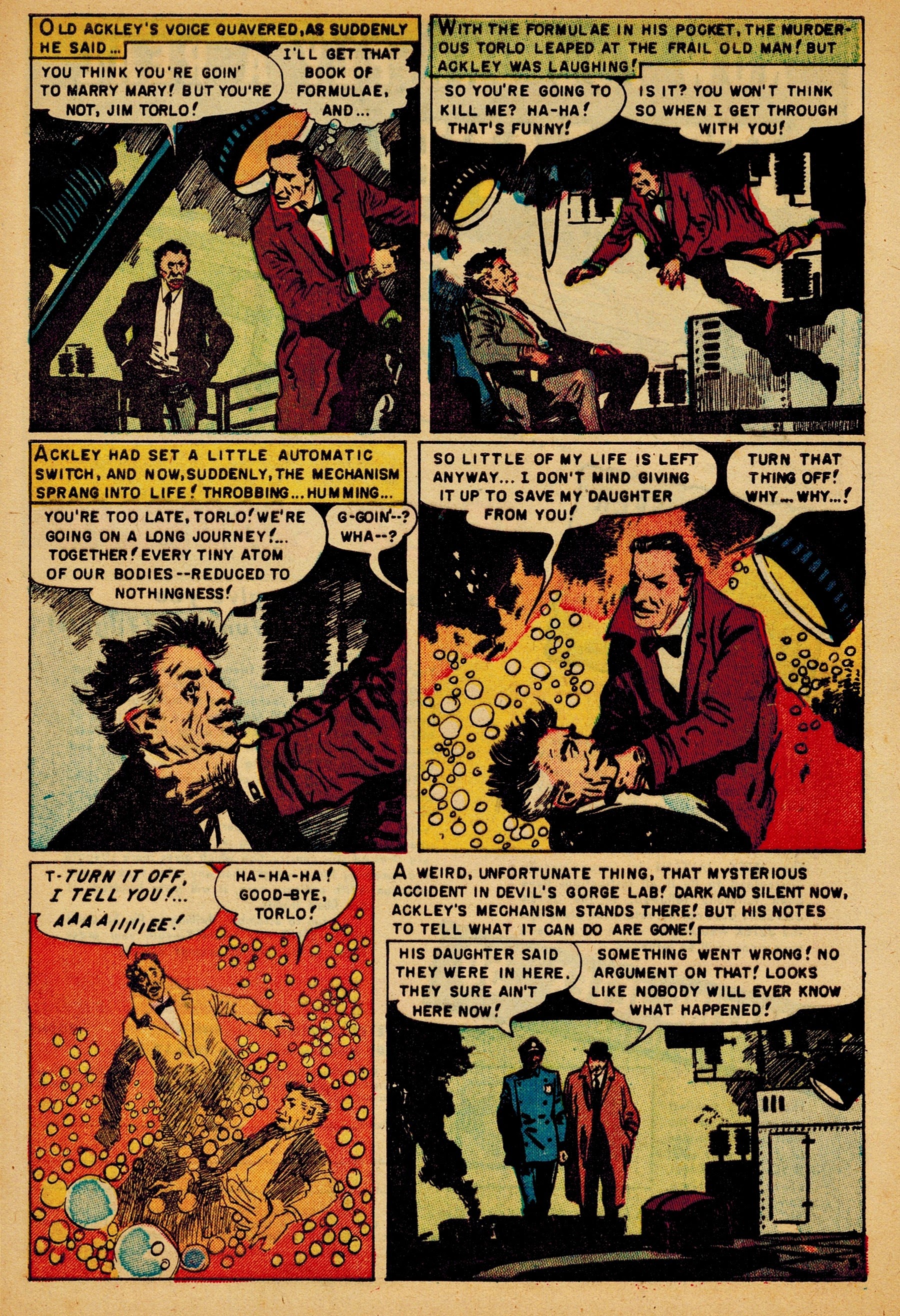 Read online Robotmen of the Lost Planet comic -  Issue # Full - 33
