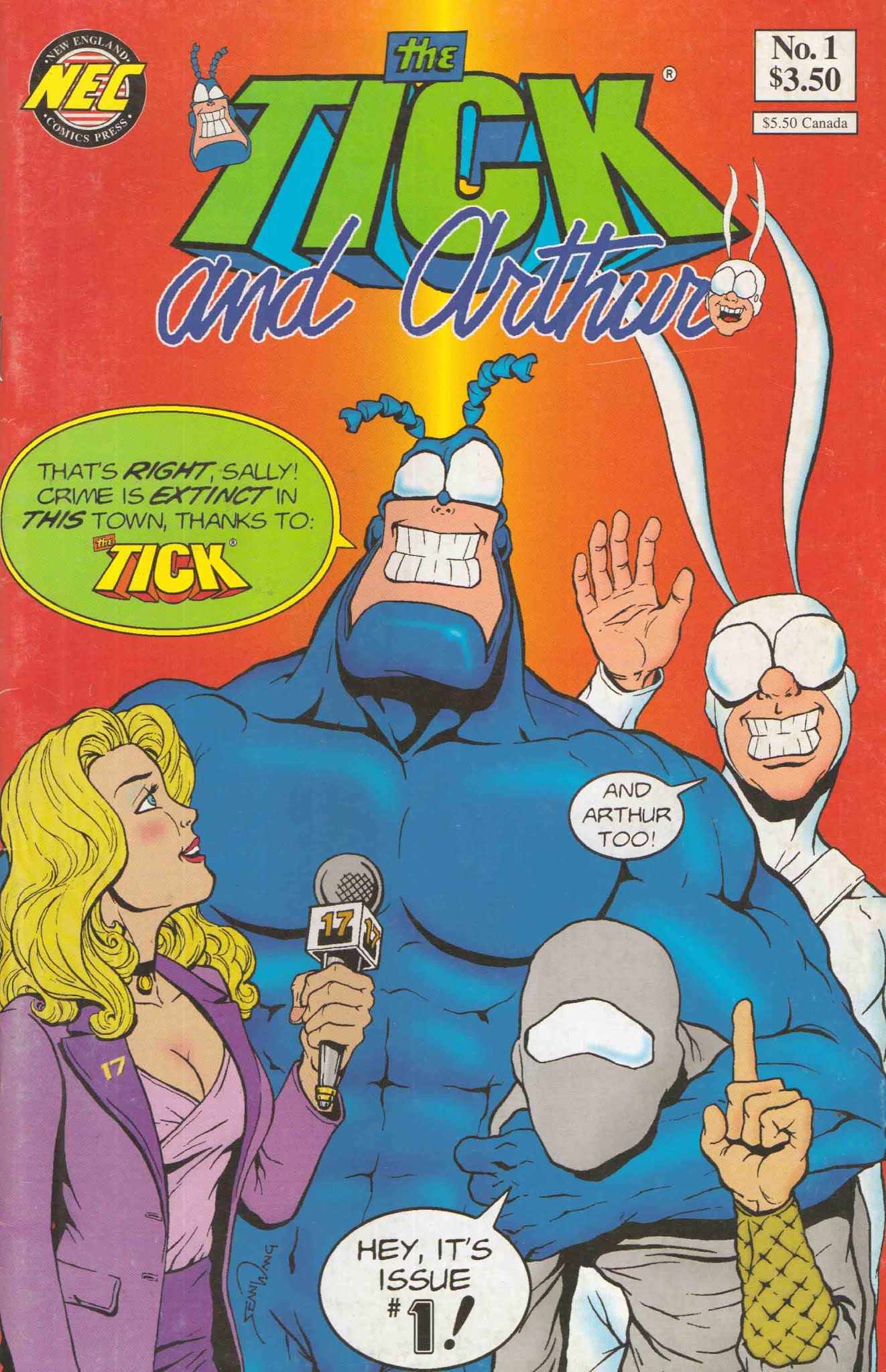 Read online The Tick and Arthur comic -  Issue #1 - 1