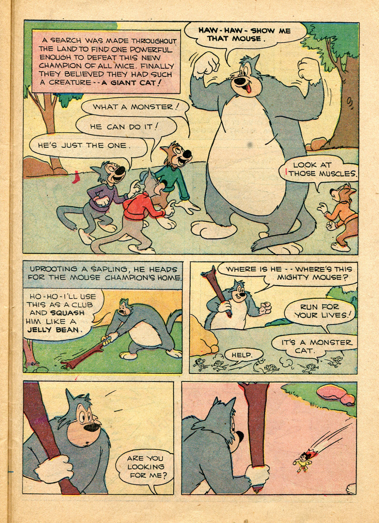 Read online Paul Terry's Mighty Mouse Comics comic -  Issue #25 - 44