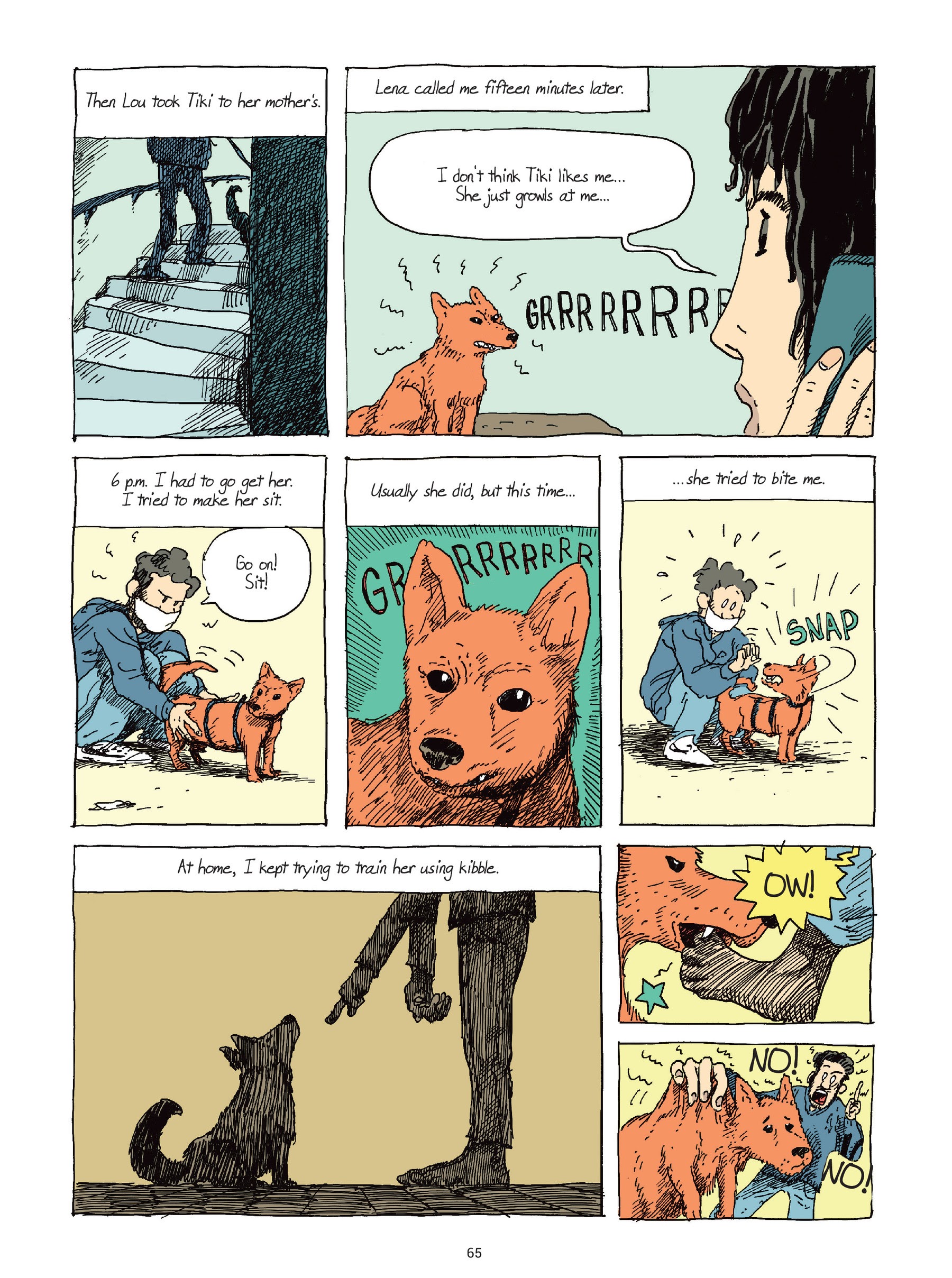 Read online Tiki: A Very Ruff Year comic -  Issue # TPB - 63