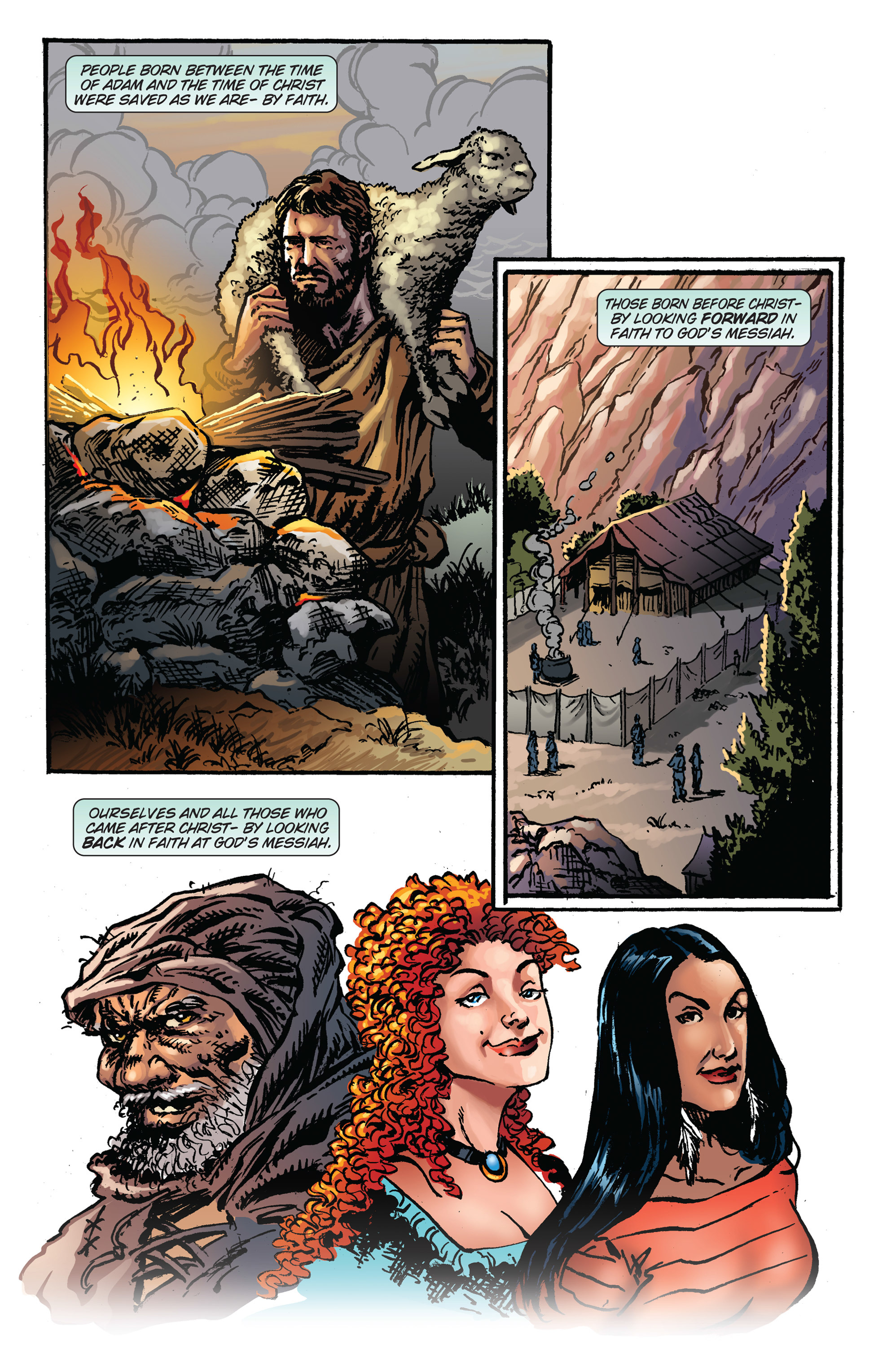 Read online 101 Questions About the Bible and Christianity comic -  Issue #1 - 21