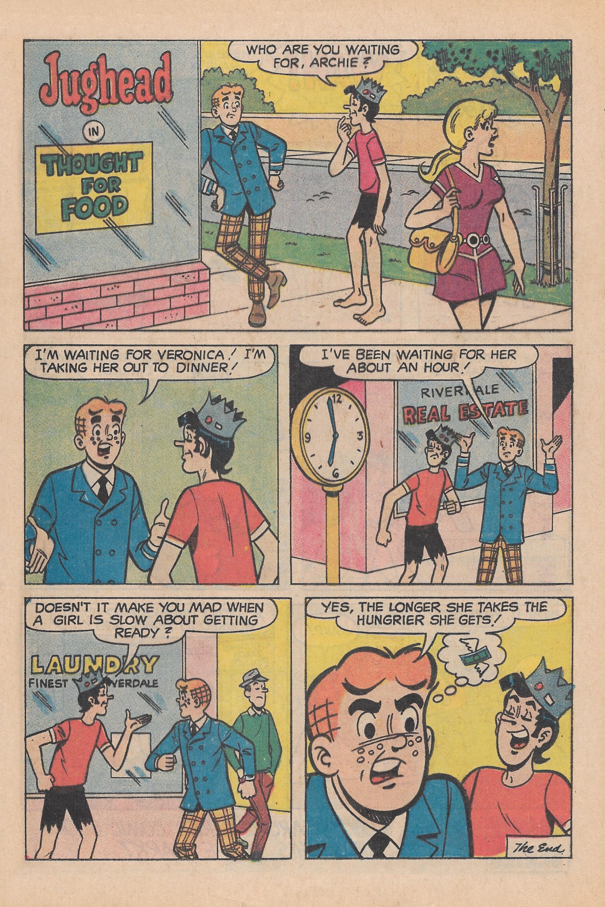 Read online Jughead's Jokes comic -  Issue #16 - 39