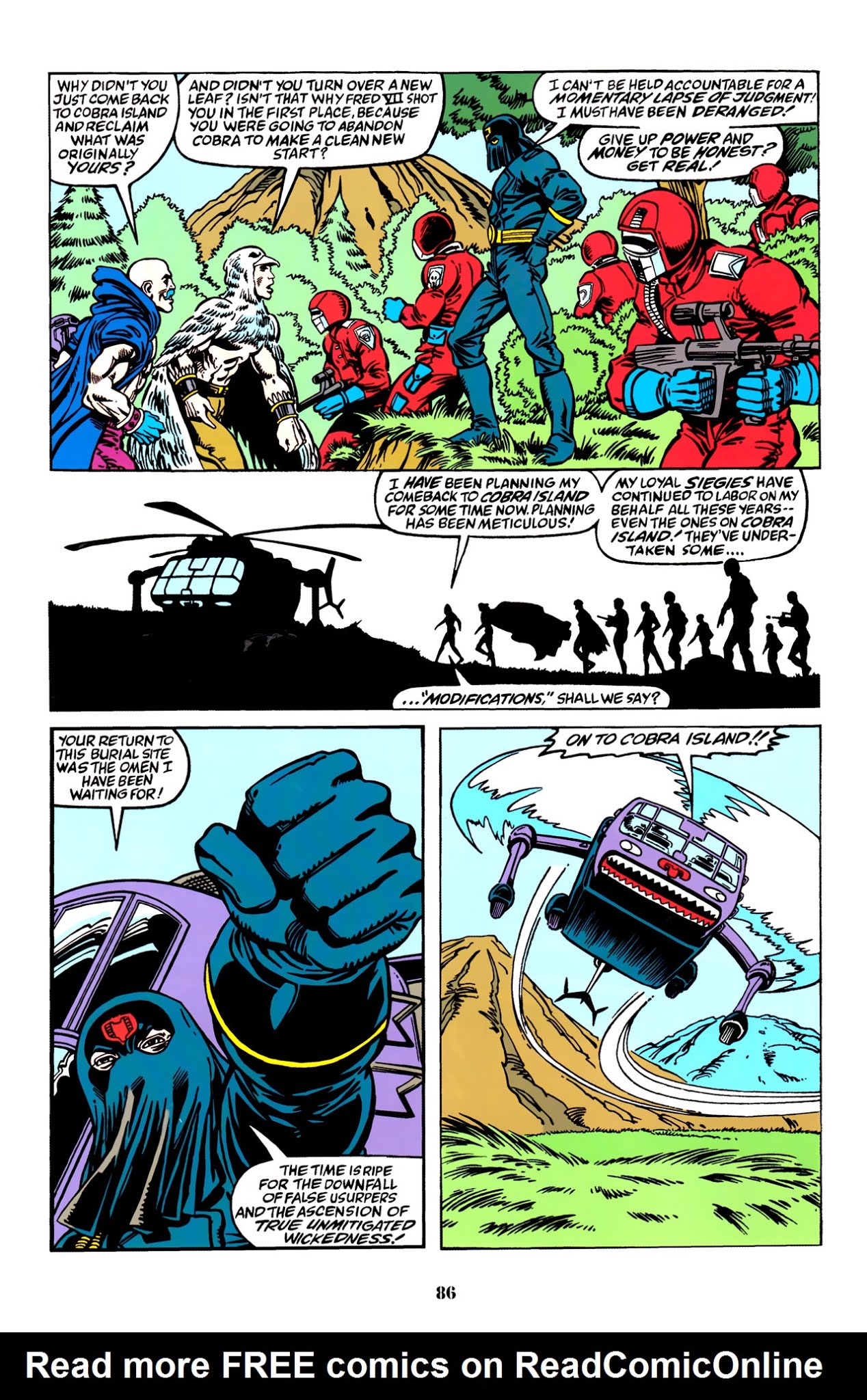 Read online G.I. Joe: Cobra Commander Tribute - 100-Page Spectacular comic -  Issue # TPB - 87