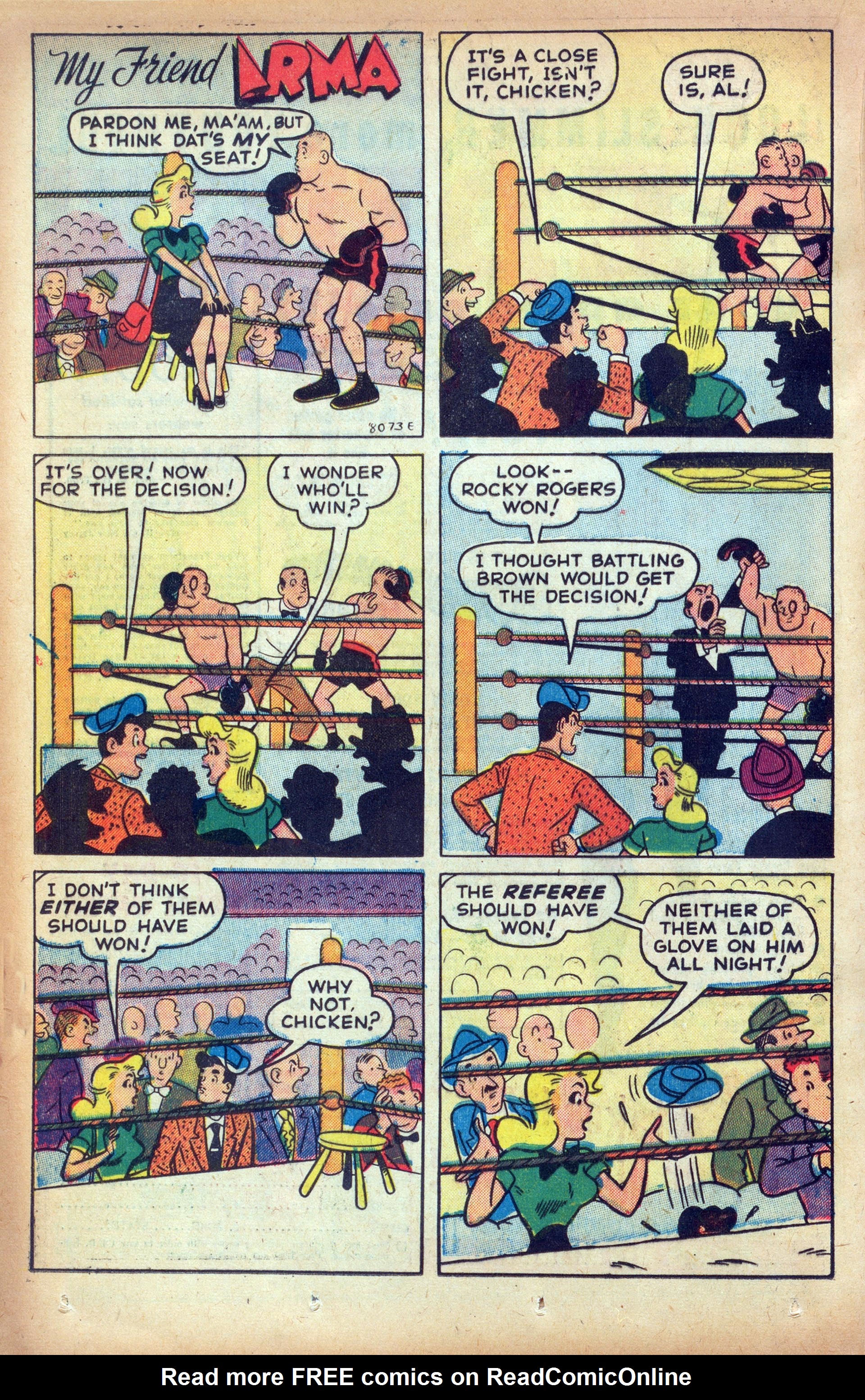 Read online My Friend Irma comic -  Issue #9 - 28