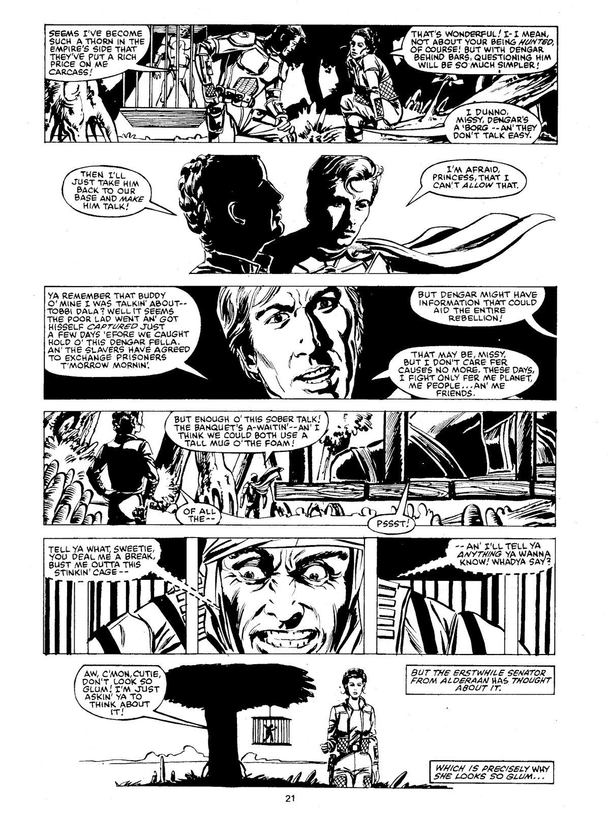 Read online Star Wars Weekly comic -  Issue #168 - 21