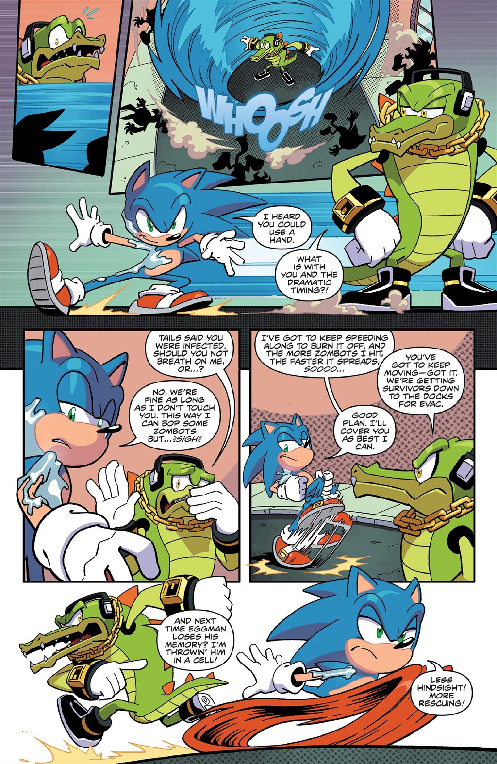 Read online Sonic the Hedgehog (2018) comic -  Issue # _The IDW Collection 2 (Part 3) - 40